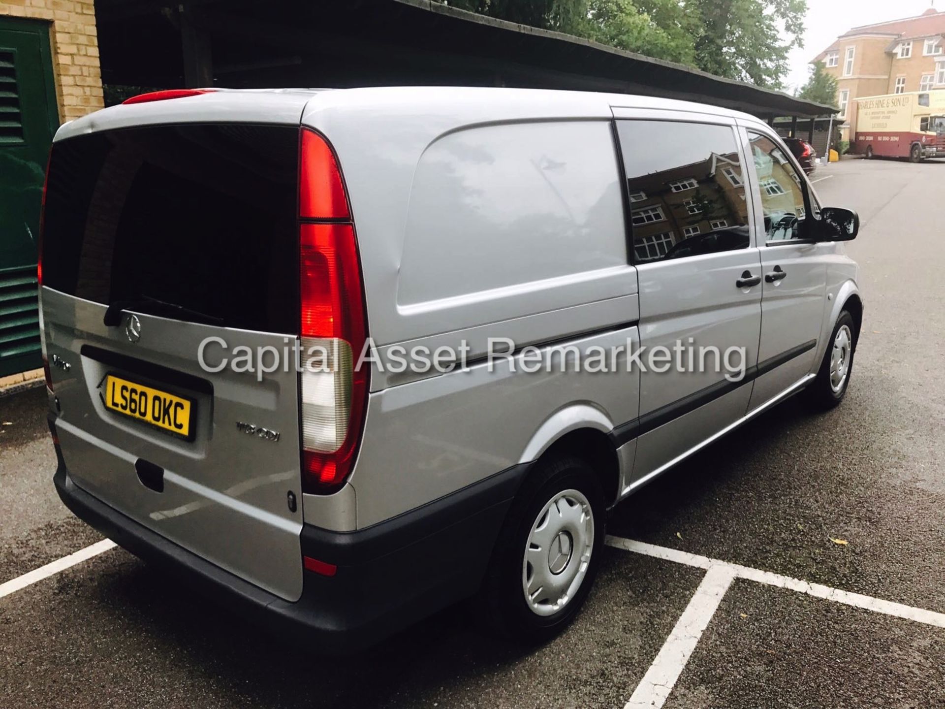 MERCEDES VITO 113CDI "136BHP-6 SPEED" LWB (2012 MODEL-NEW SHAPE) DUEL LINER - 1 OWNER FSH- AIR CON - Image 6 of 13