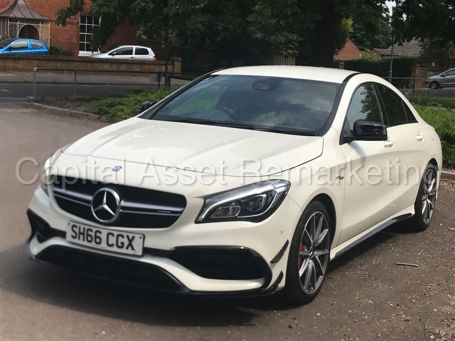 MERCEDES-BENZ CLA 45 'AMG 4-MATIC' (2017 MODEL) AUTO - LEATHER - SAT NAV - AERO KIT **MONSTER SPEC** - Image 7 of 45