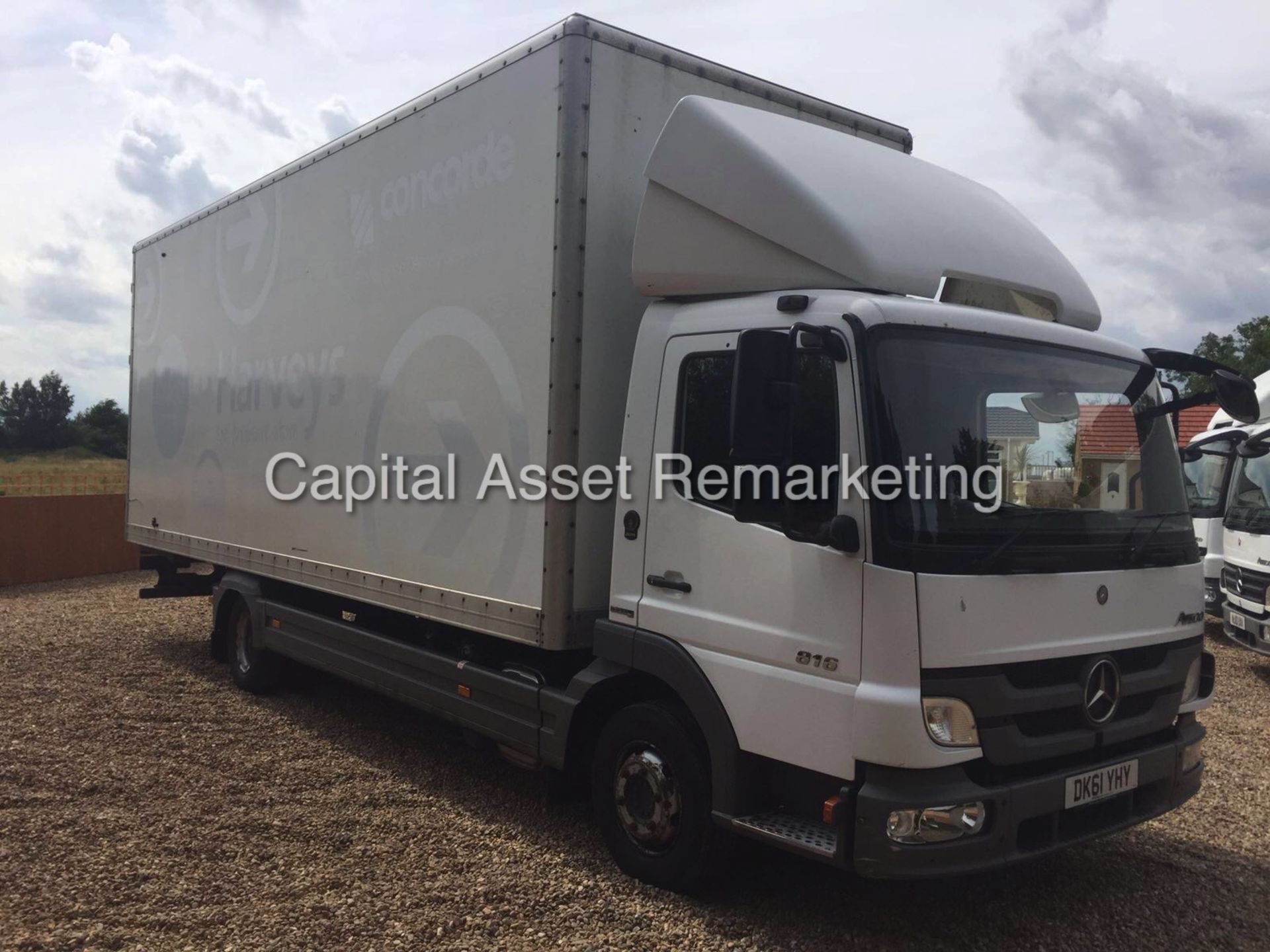 MERCEDES ATEGO 816D "LEZ COMPLIANT - EURO 5" 22FT FOOT BOX BODY (2012 MODEL) IDEL REMOVAL TRUCK - Image 3 of 9