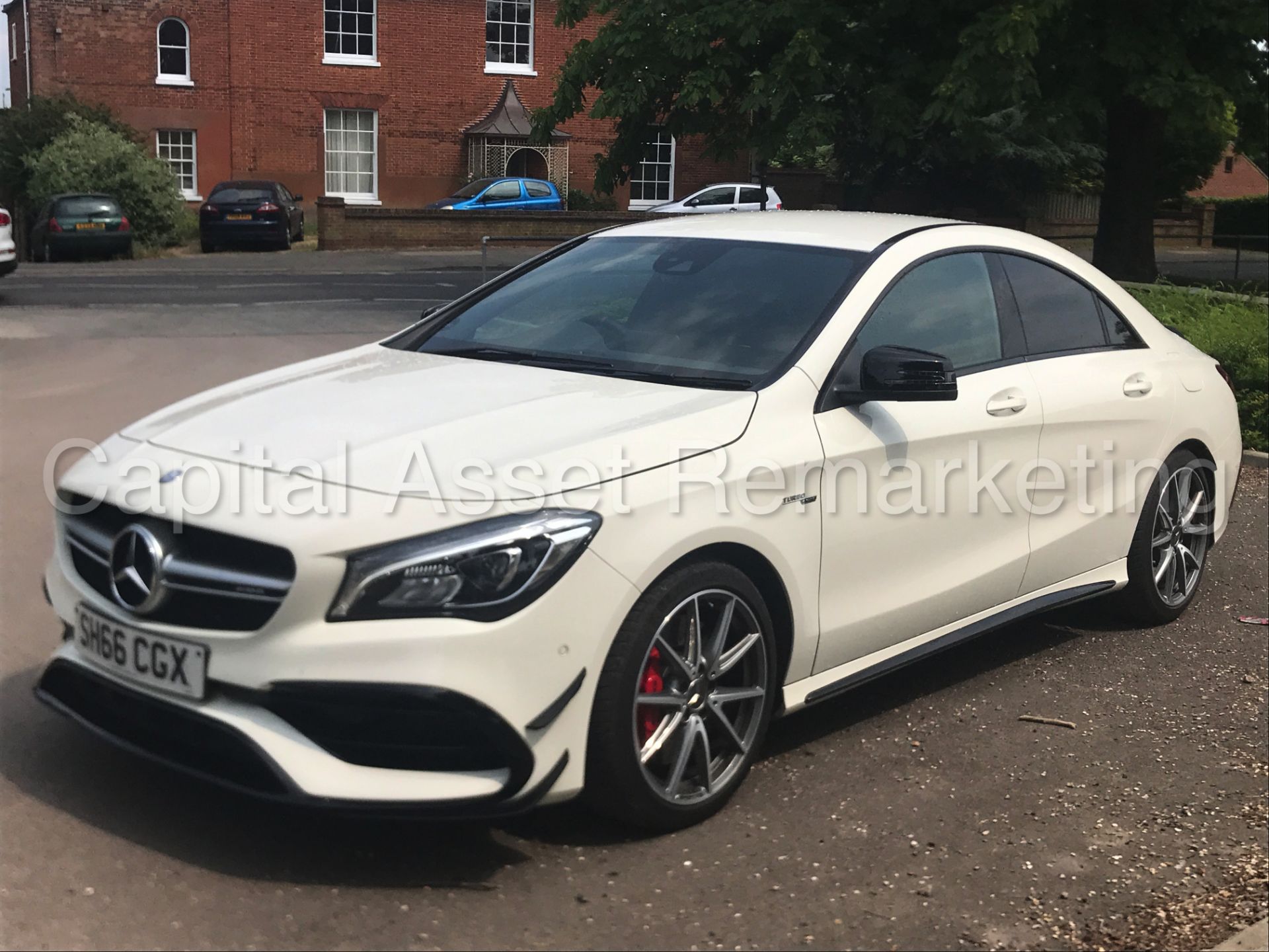 MERCEDES-BENZ CLA 45 'AMG 4-MATIC' (2017 MODEL) AUTO - LEATHER - SAT NAV - AERO KIT **MONSTER SPEC** - Image 8 of 45