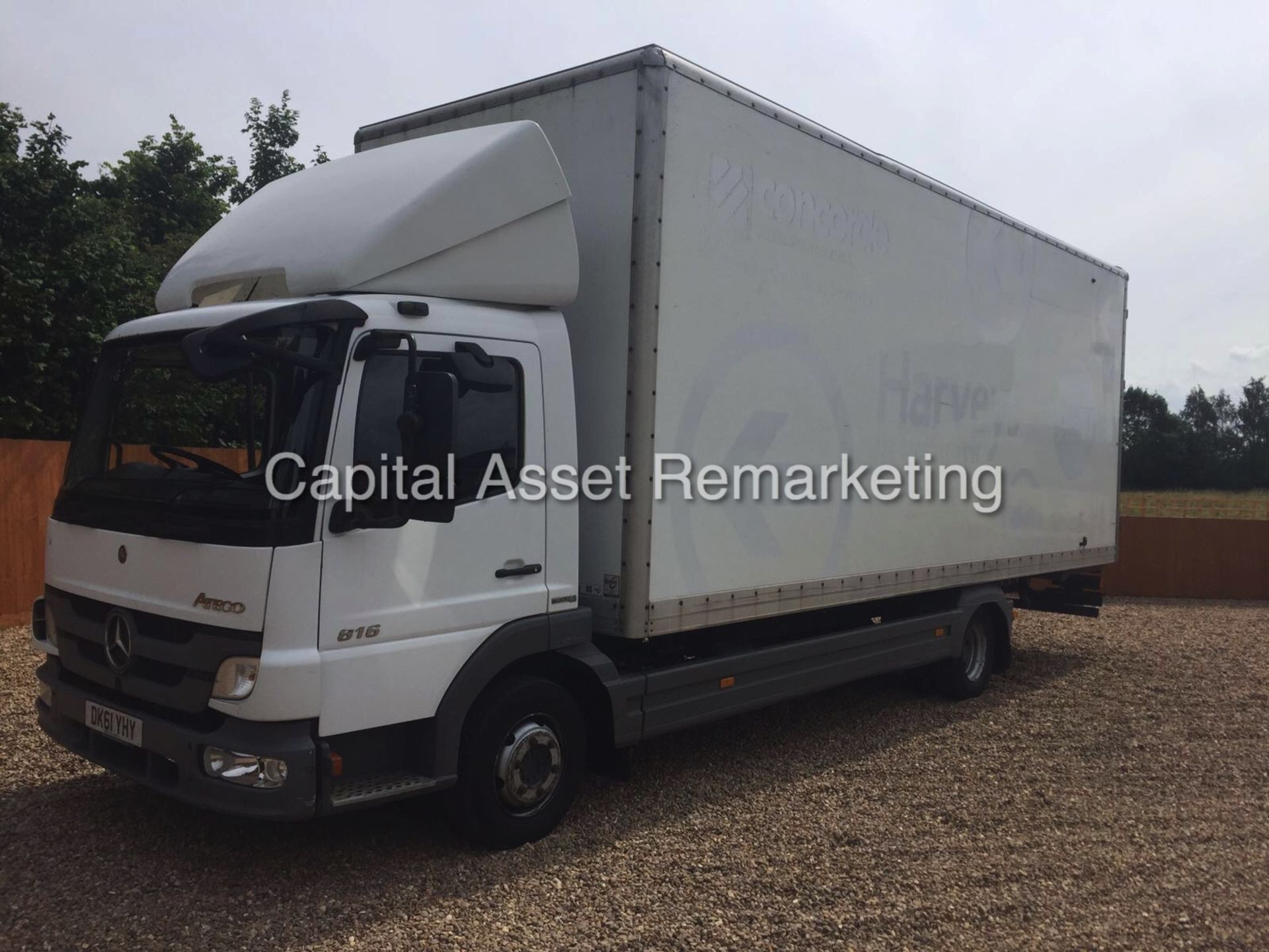 MERCEDES ATEGO 816D "LEZ COMPLIANT - EURO 5" 22FT FOOT BOX BODY (2012 MODEL) IDEL REMOVAL TRUCK