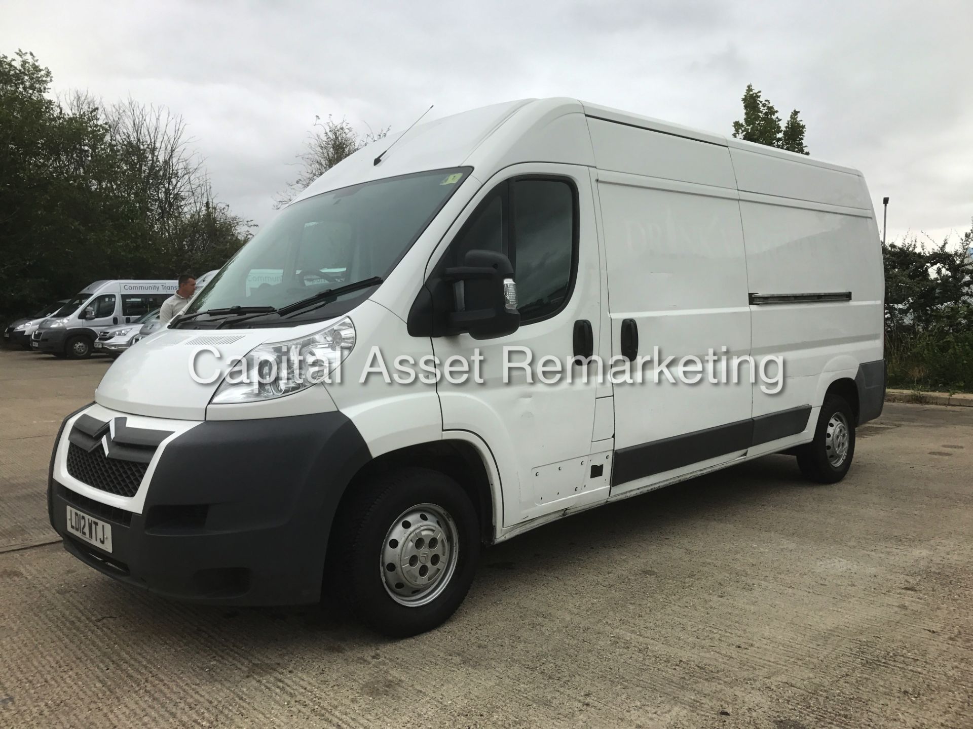 CITROEN RELAY 2.2HDI "130BHP" LONG WHEEL BASE HIGH ROOF - 12 REG - 1 OWNER - 97K MILES - NEW SHAPE!! - Image 2 of 18