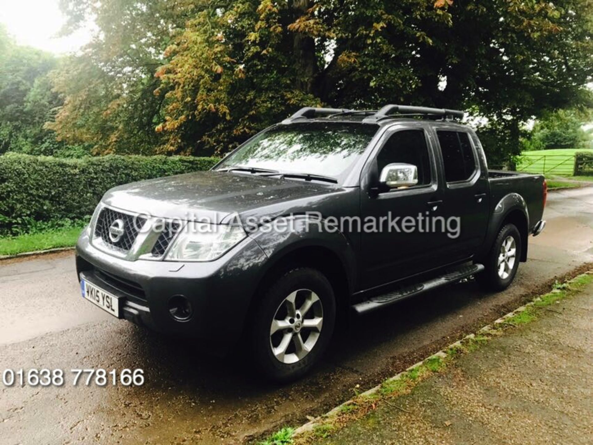 NISSAN NAVARA 2.5CDI "TEKNA AUTO" DOUBLE CAB (15 REG) 1 OWNER FSH - SAT NAV - LEATHER - CLIMATE !!! - Image 3 of 20