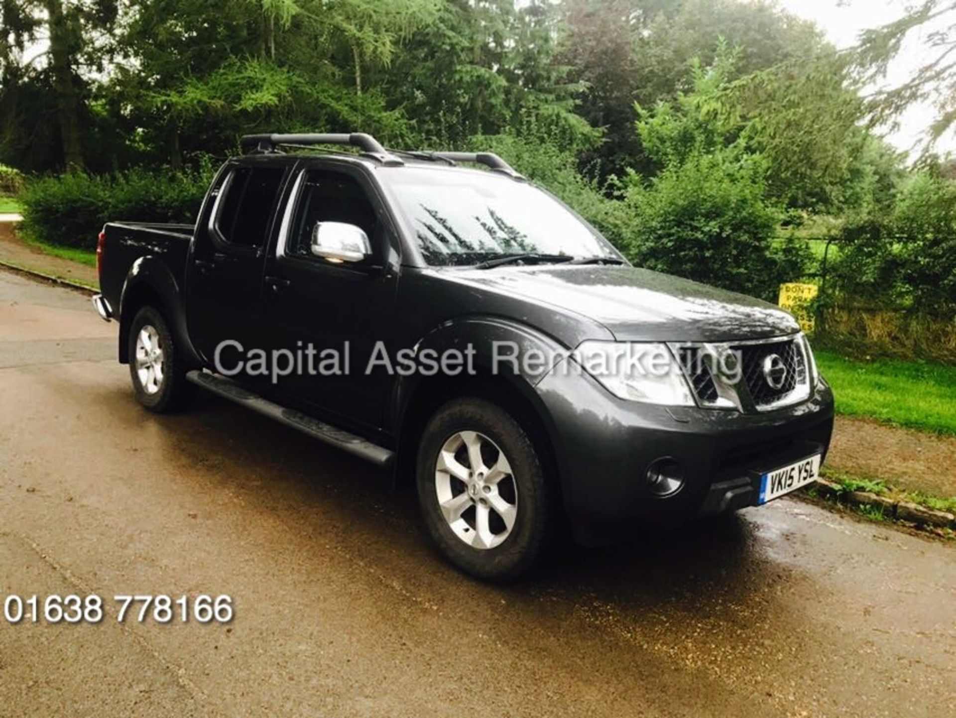 NISSAN NAVARA 2.5CDI "TEKNA AUTO" DOUBLE CAB (15 REG) 1 OWNER FSH - SAT NAV - LEATHER - CLIMATE !!!