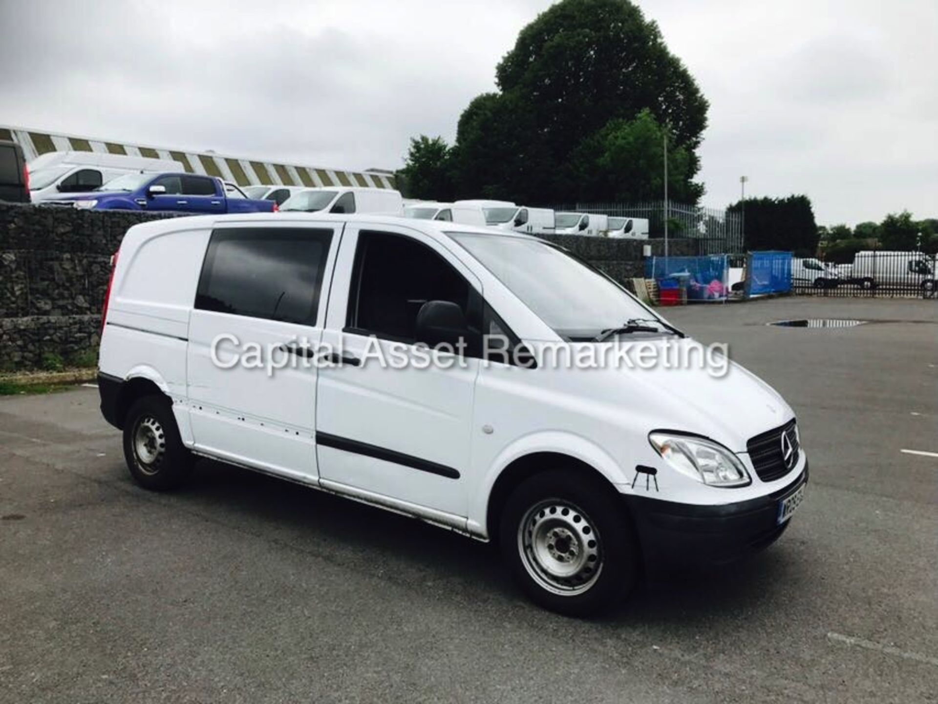 MERCEDES VITO 111CDI "DUELINER" 5 SEATER COMBI VAN - (09 REG) AIR CON - TWIN SLDS - ELEC PACK -