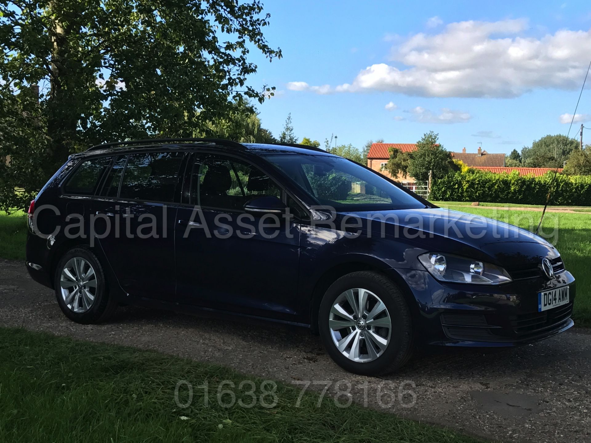 VOLKSWAGEN GOLF 'SE TECH' 5 DOOR ESTATE (2014) 'TDI - MEDIA - A/C - ELEC PACK' *1 OWNER* (65 MPG+)