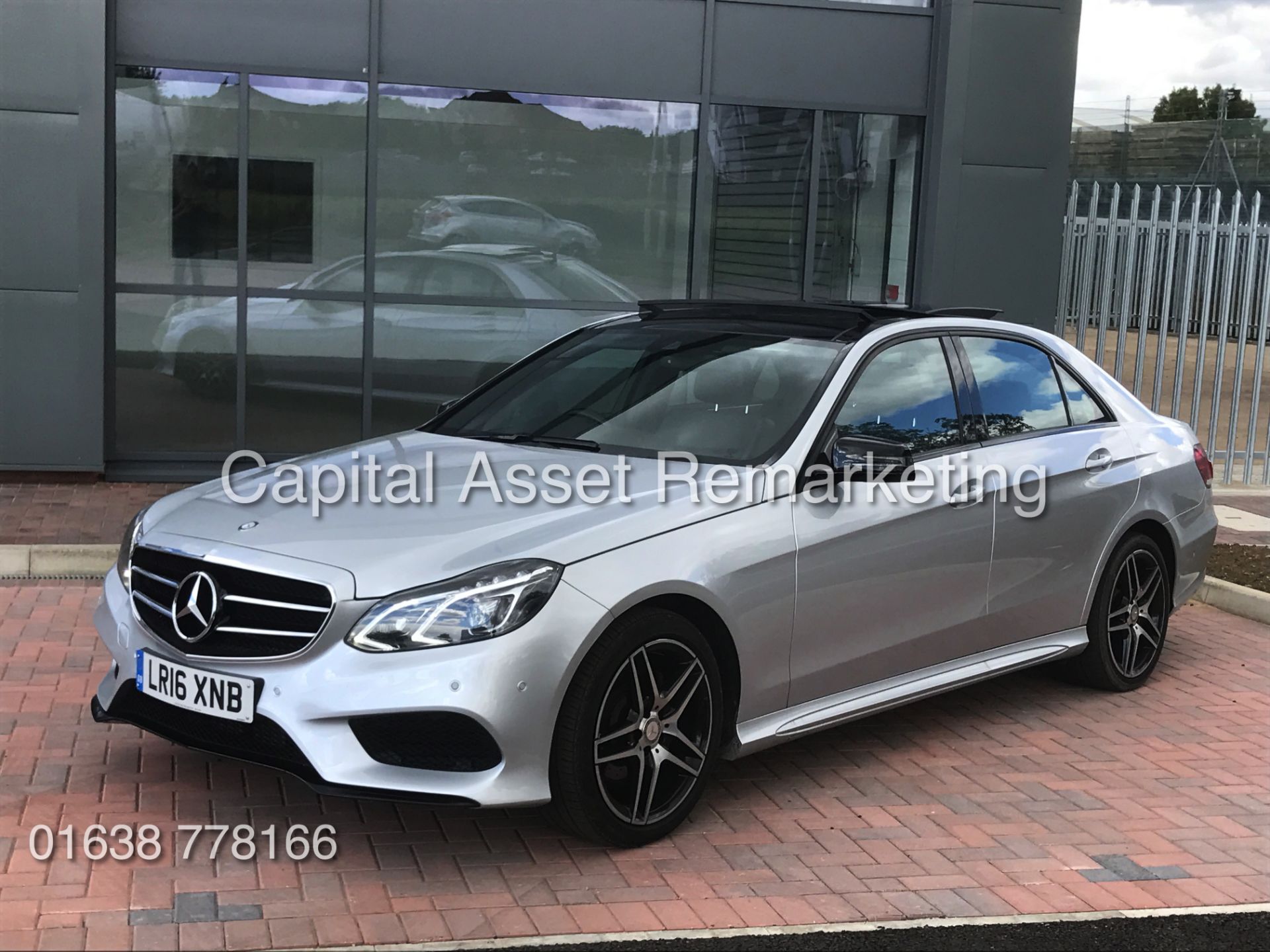 MERCEDES E220d "AMG NIGHT EDITION PREMIUM" 7G (16 REG) LEATHER - PAN ROOF - SAT NAV' **HUGE SPEC**