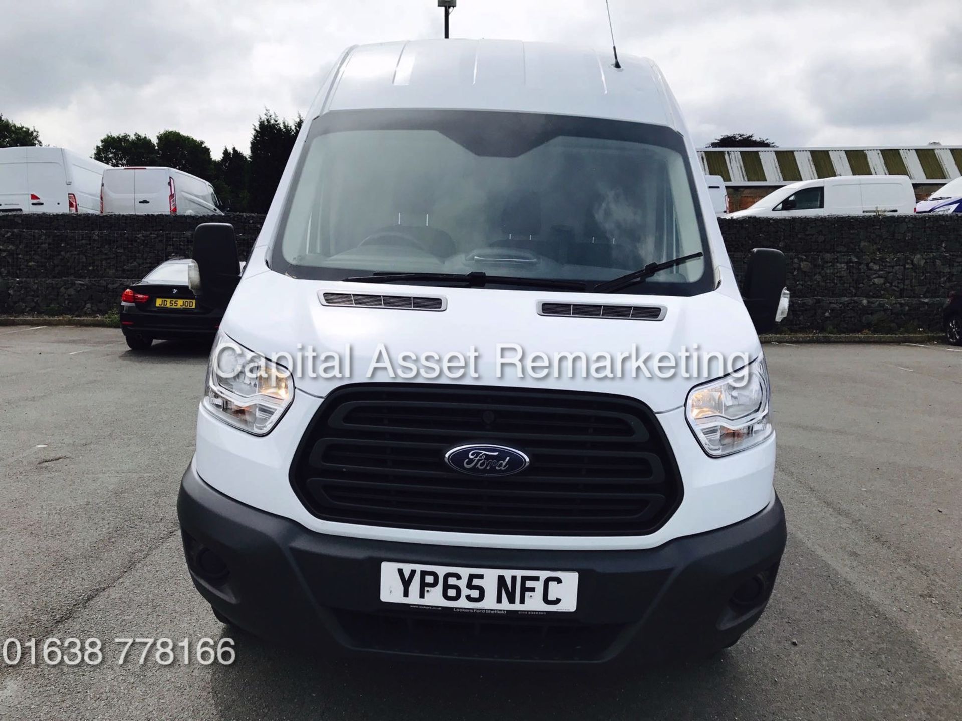 FORD TRANSIT 2.2 "125BHP - 6 SPEED" T350 LWB / HI TOP (2016 MODEL - NEW SHAPE) 1 OWNER - GREAT SPEC - Image 2 of 14