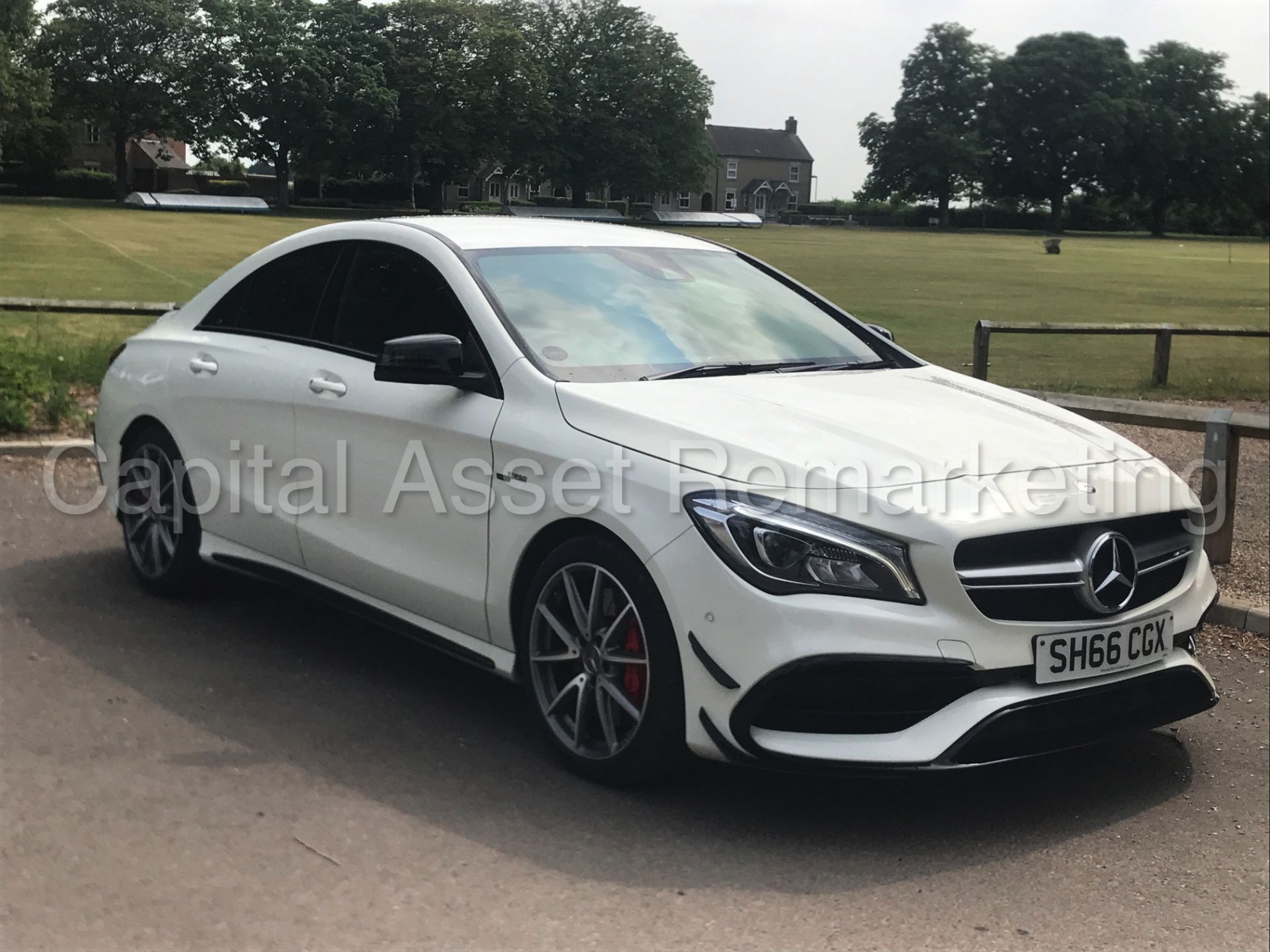 MERCEDES-BENZ CLA 45 'AMG 4-MATIC' (2017 MODEL) AUTO - LEATHER - SAT NAV - AERO KIT **MONSTER SPEC** - Image 4 of 49