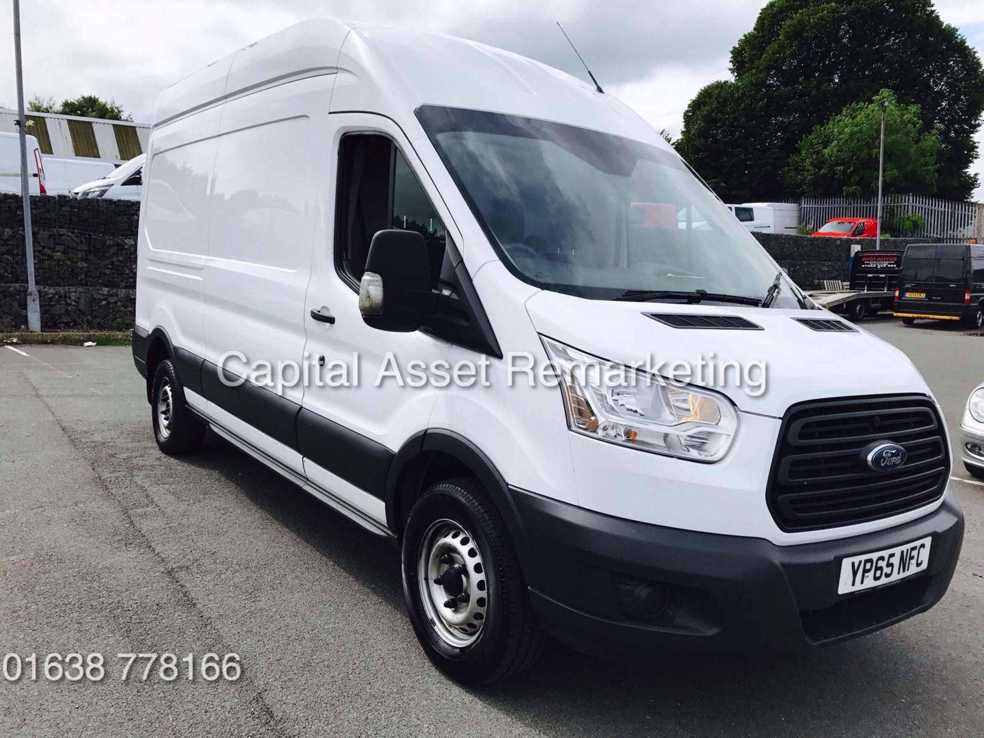 FORD TRANSIT 2.2 "125BHP - 6 SPEED" T350 LWB / HI TOP (2016 MODEL - NEW SHAPE) 1 OWNER - GREAT SPEC - Image 3 of 14