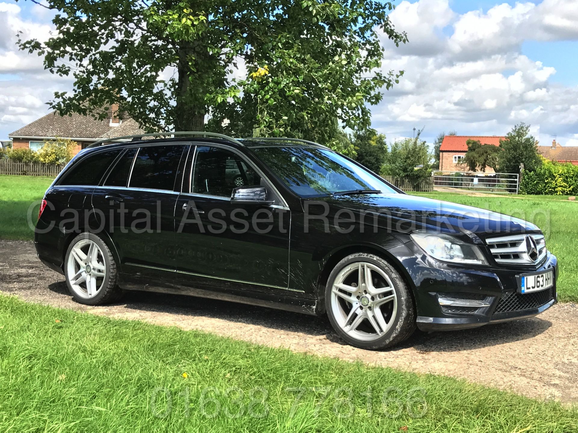 (On Sale) MERCEDES-BENZ C220 CDI 'AMG SPORT' (2014 MODEL) '5 DOOR ESTATE - LEATHER - SAT NAV' - Image 8 of 32