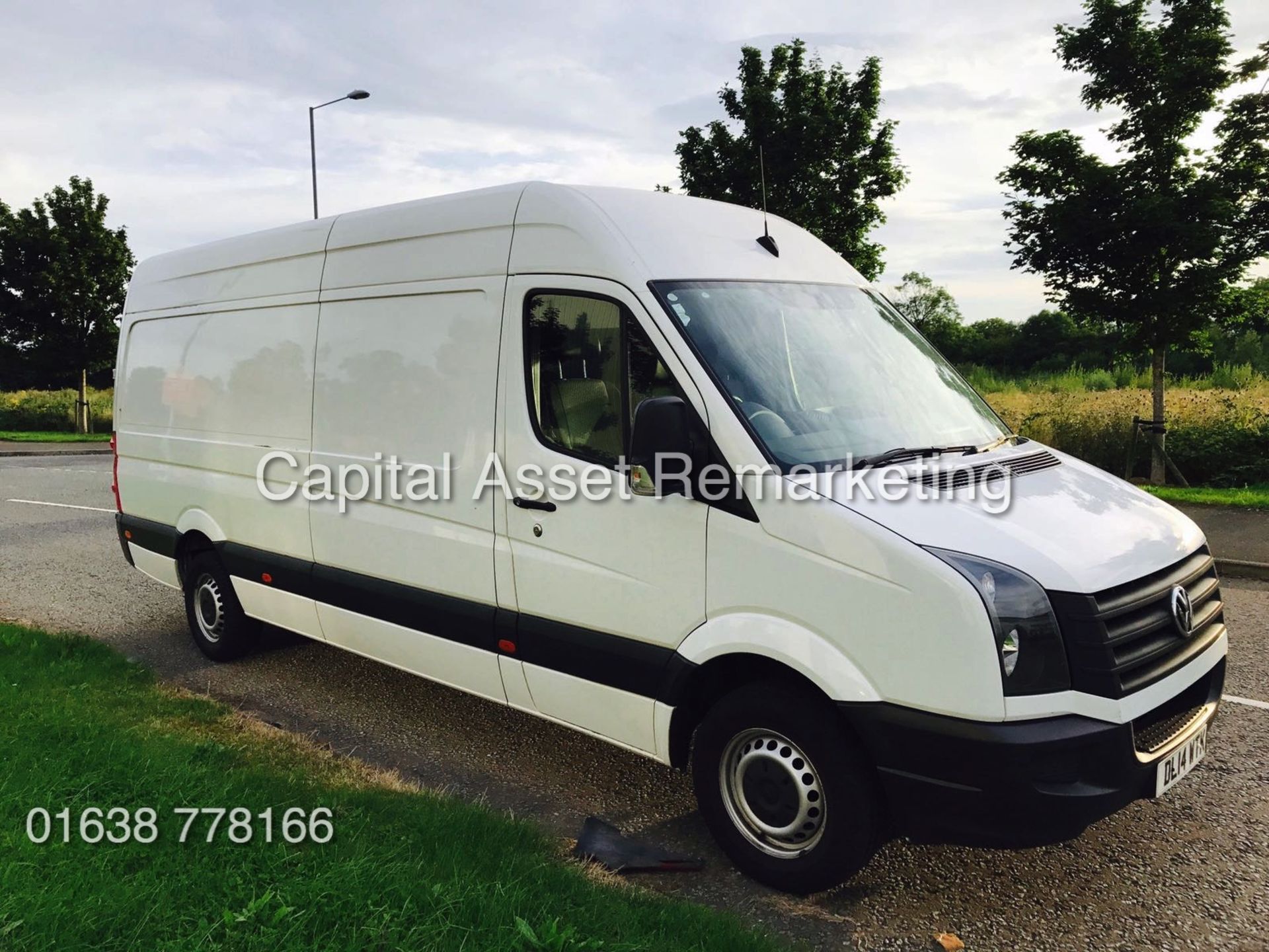 VOLKSWAGEN CRAFTER 2.0TDI "136BHP - 6 SPEED" CR35 LWB 4.2 MTR / HI TOP (14 REG) 1 OWNER - 85K MILES - Image 3 of 15