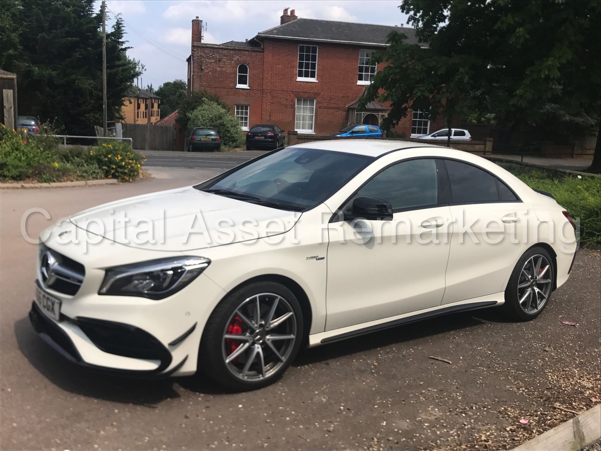 MERCEDES-BENZ CLA 45 'AMG 4-MATIC' (2017 MODEL) AUTO - LEATHER - SAT NAV - AERO KIT **MONSTER SPEC** - Image 9 of 49