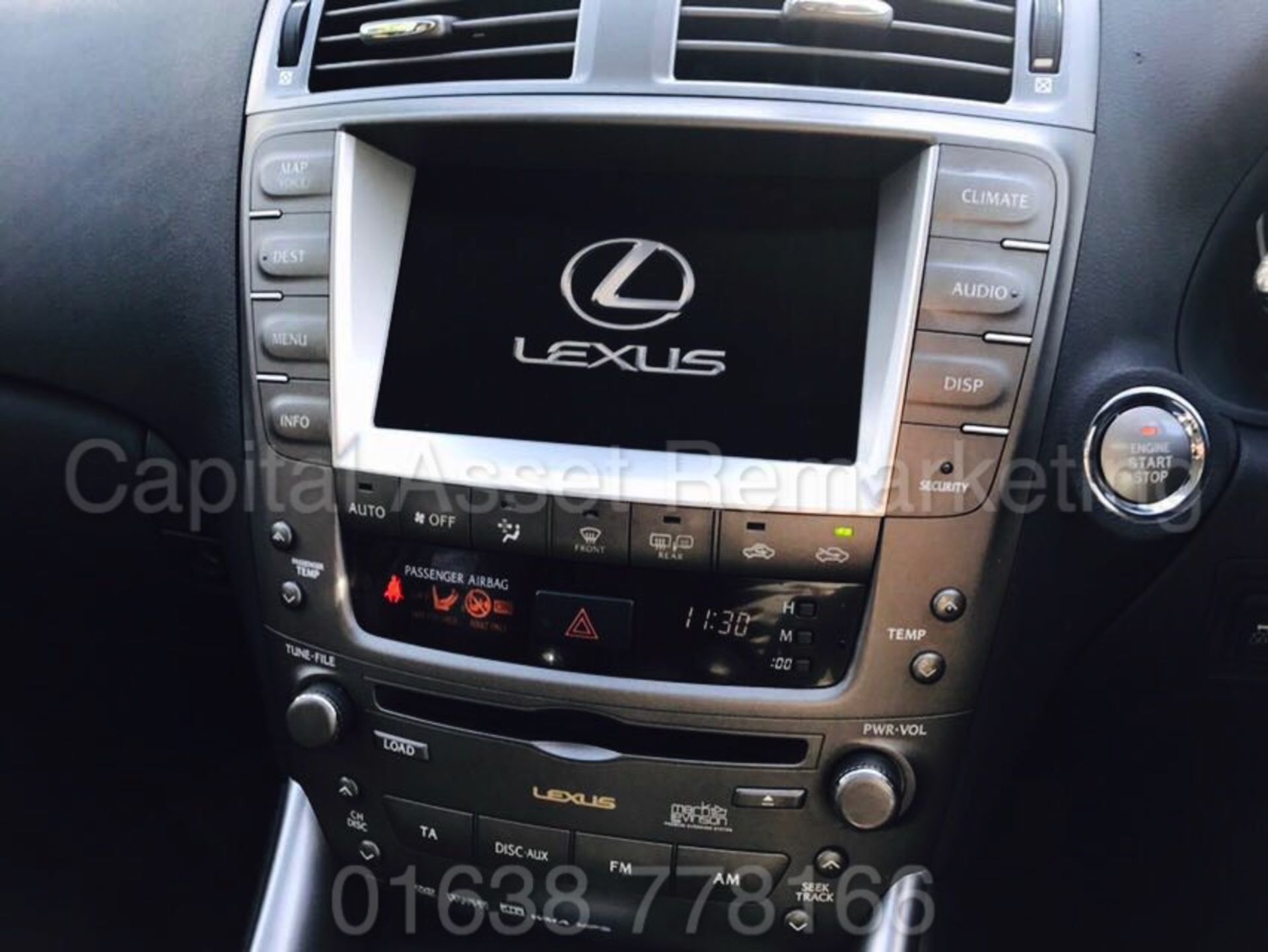 LEXUS IS 220D '4 DOOR SALOON' (2007) '2.2 DIESEL - 177 BHP - 6 SPEED - SAT NAV' *HUGE SPEC* (NO VAT) - Bild 16 aus 25