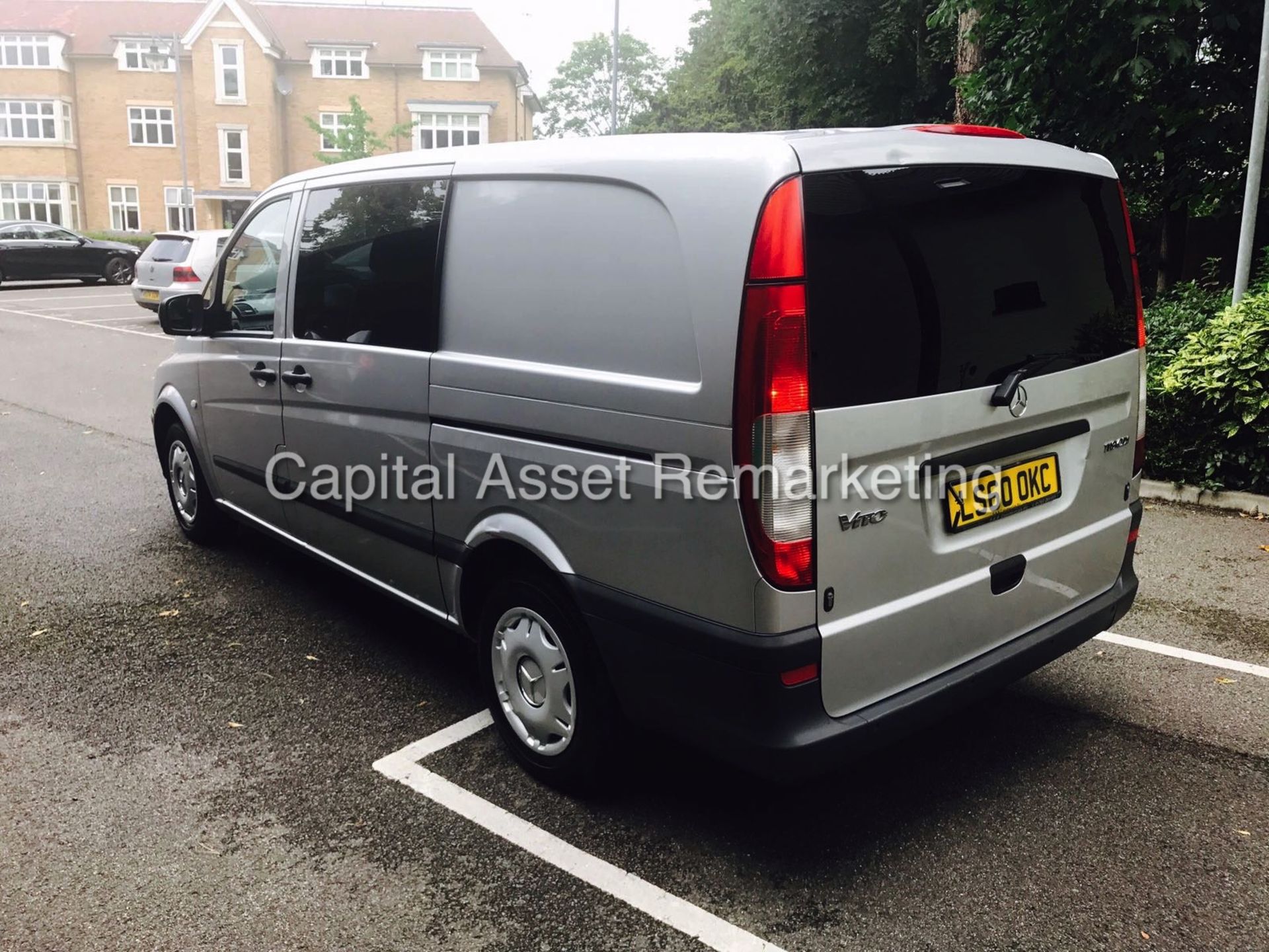 MERCEDES VITO 113CDI DUELINER / COMBI VAN - 5 SEATER - MASSIVE SPEC - AIR CON - SILVER- (2011) MODEL - Image 4 of 12