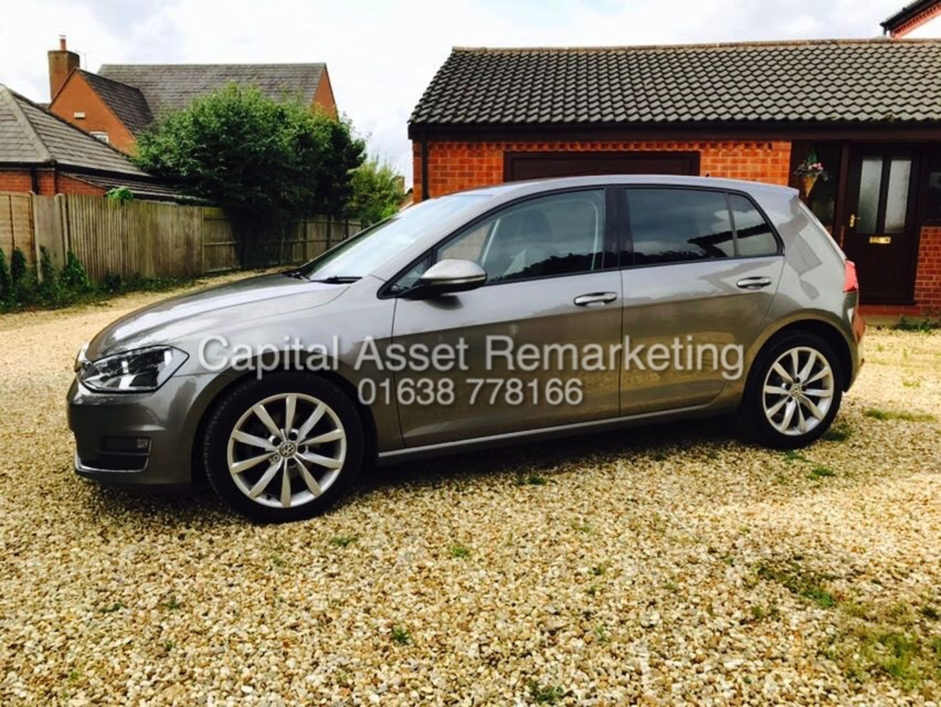 VOLKSWAGEN GOLF 2.0 "GT TDI" (150BHP - 6 SPEED) 5 DOOR HATCH (14 REG NEW SHAPE )1 OWNER FSH- SAT NAV