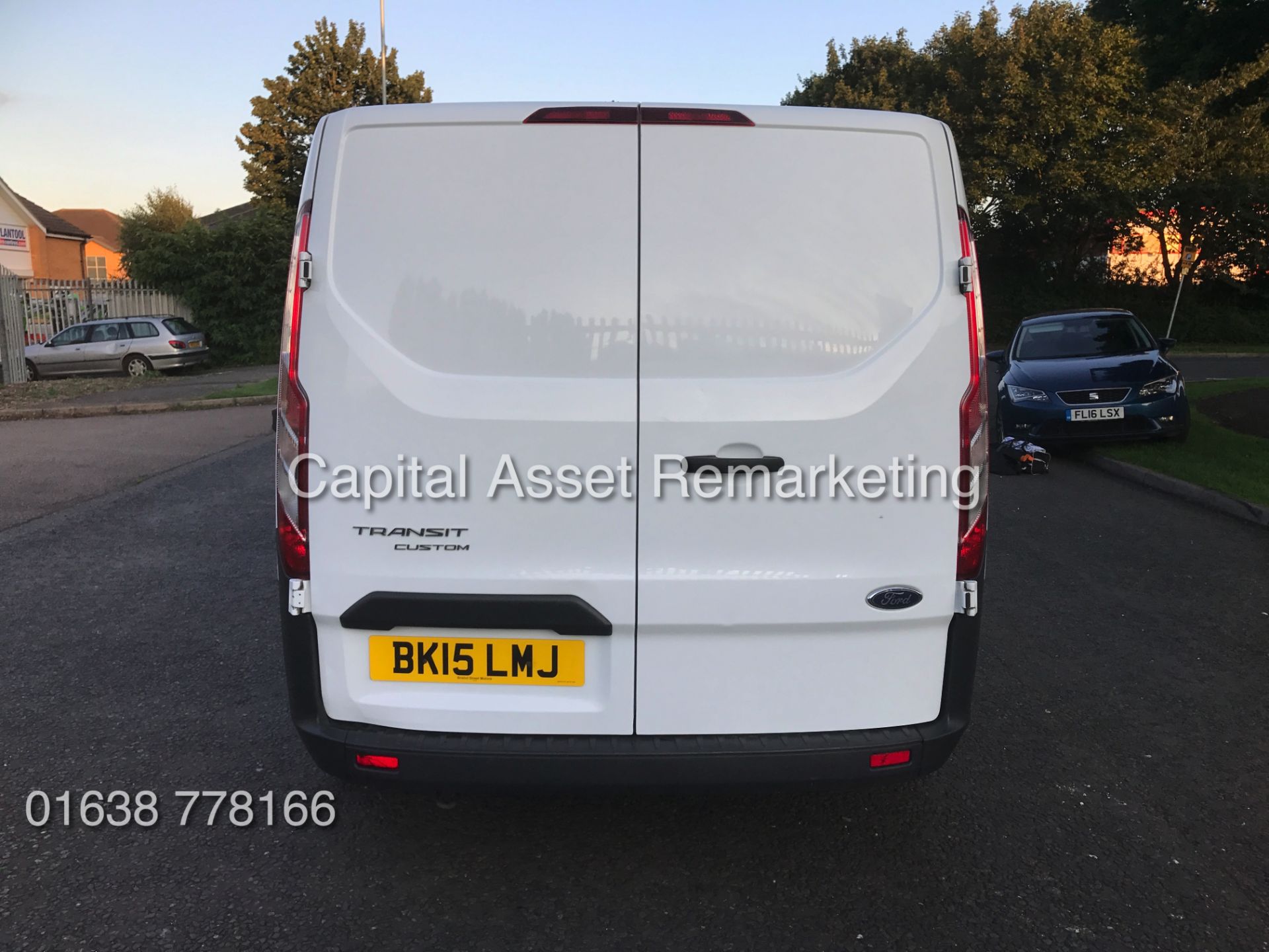 FORD TRANSIT CUSTOM 2.2TDCI 290 ECO-TECH (15 REG - NEW SHAPE) 1 OWNER - ELEC PACK - 6 SPEED - Image 7 of 17