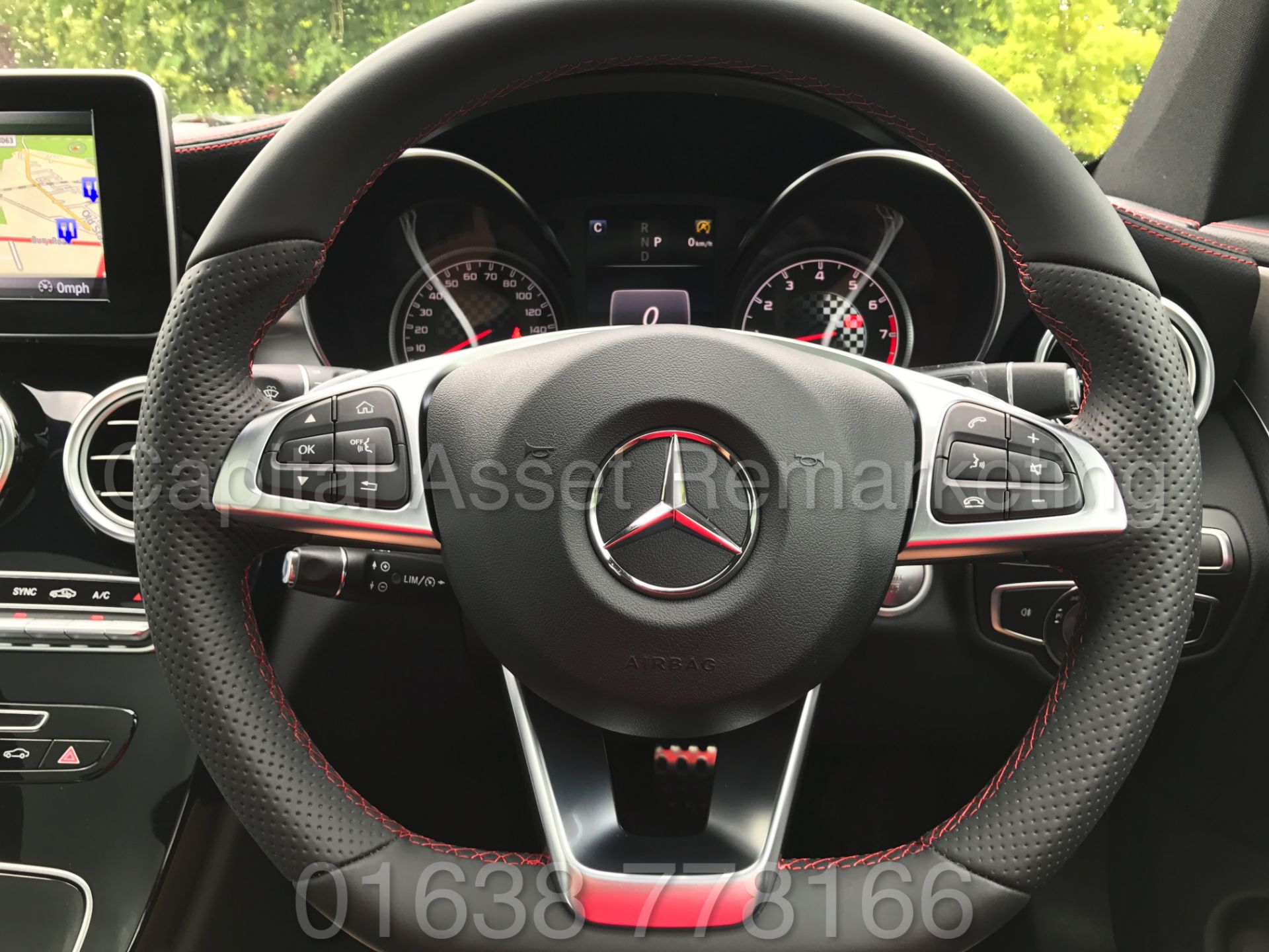 MEREDES-BENZ C43 AMG PREMIUM '4 MATIC' COUPE (2017) '9-G AUTO - LEATHER - SAT NAV' **FULLY LOADED** - Image 50 of 57