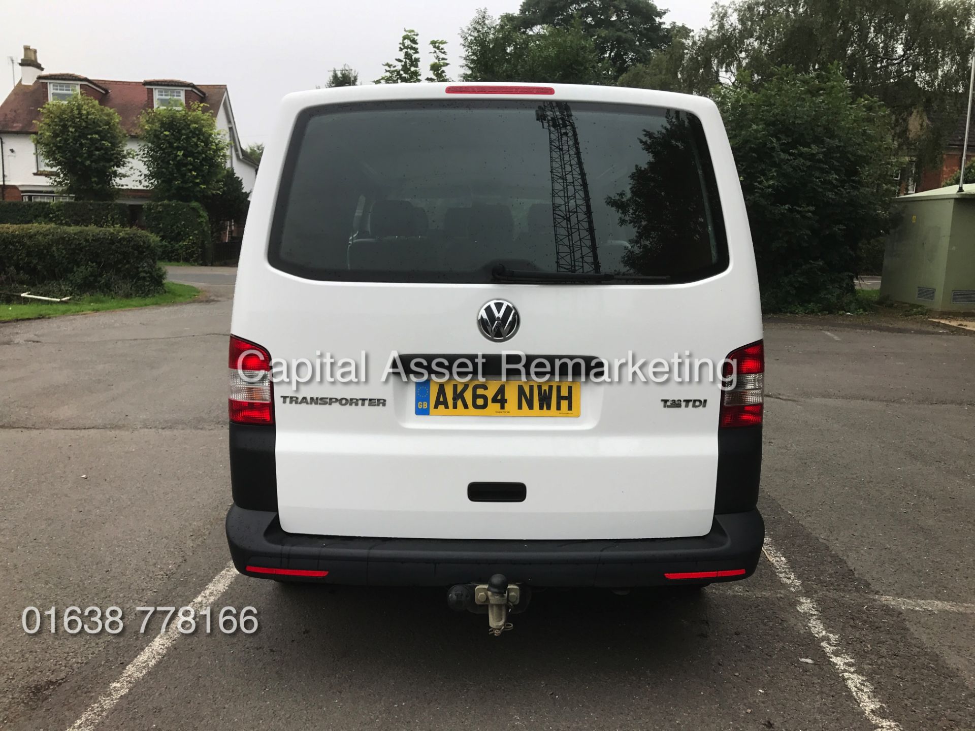 VOLKSWAGEN TRANSPORTER 2.0TDI LWB T32 "6 SEATER" DUEL LINER / COMBI VAN (2015 MODEL - NEW SHAPE) - Image 8 of 23