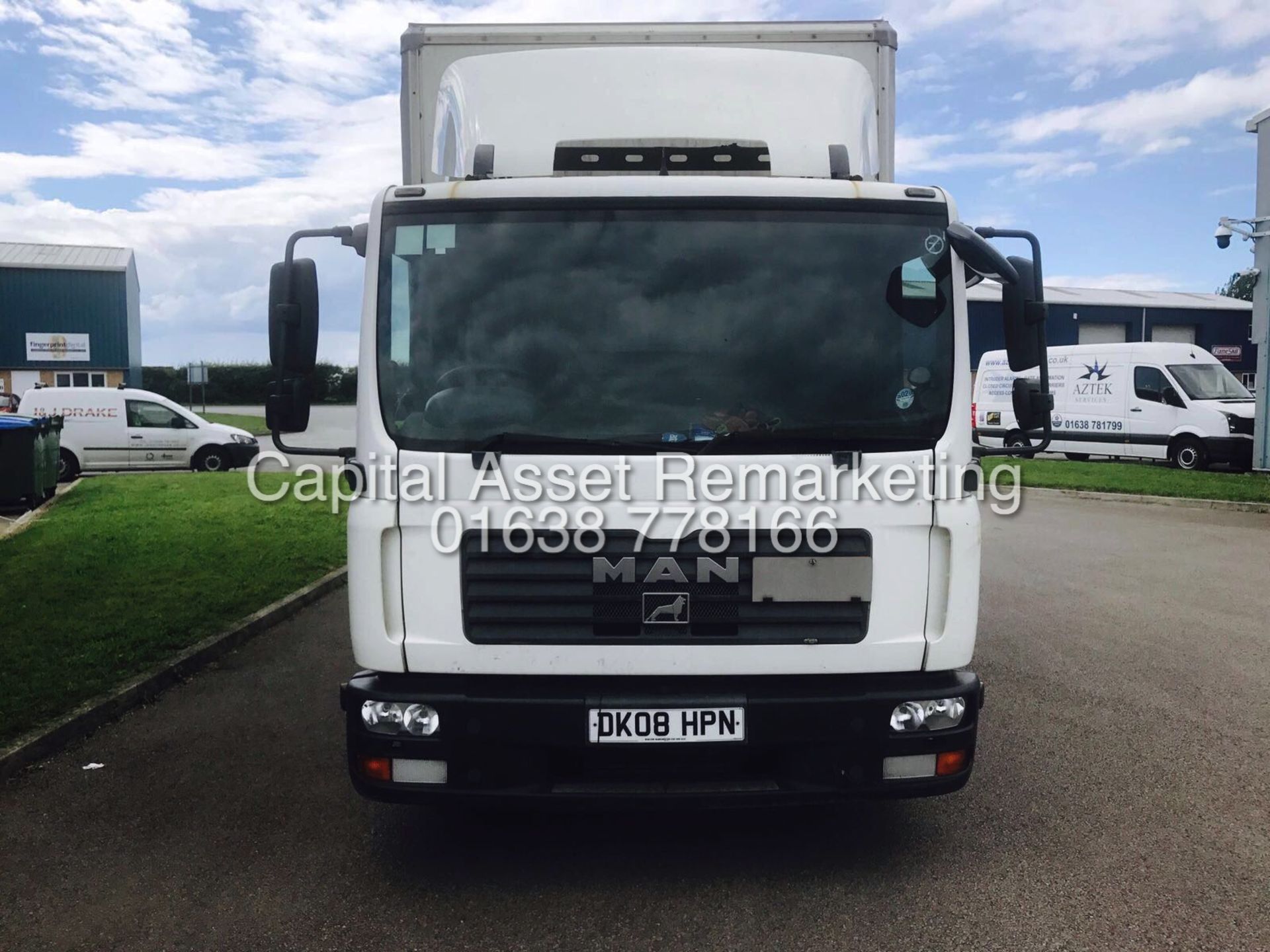 MAN TGL7 "150" 20 FOOT CURTAIN SIDE TRUCK (08 REG) PLATED UNTIL END OF FEB 2018 -TUCK AWAY TAIL LIFT - Image 3 of 14
