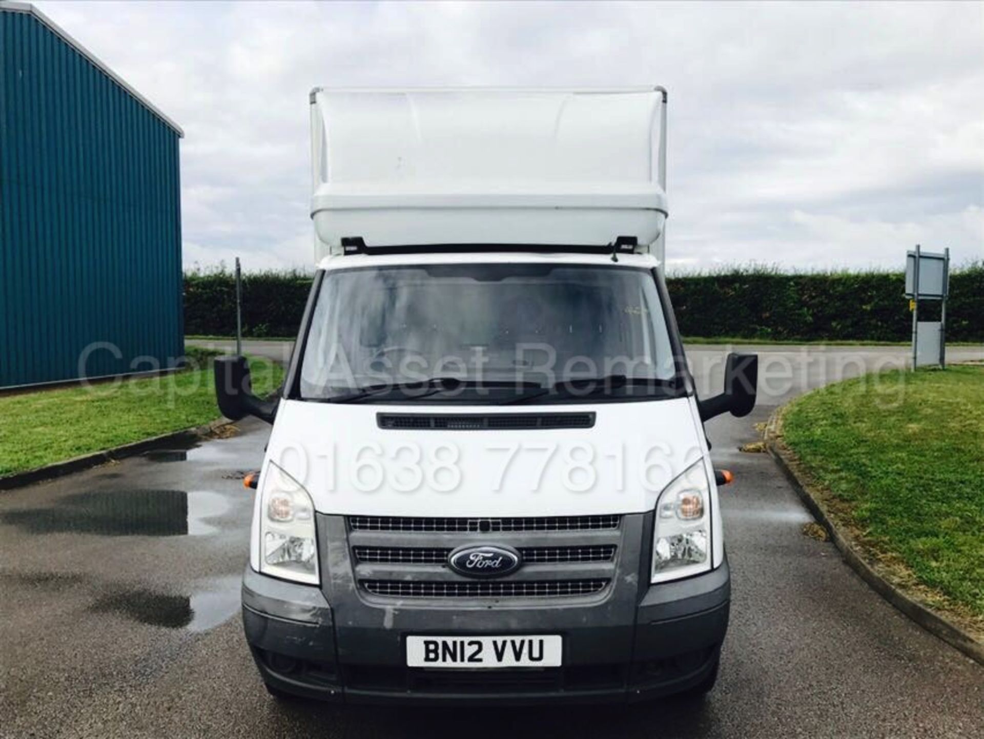 FORD TRANSIT 125 T350L RWD 'LWB - LUTON / BOX VAN' (2012) '2.2 TDCI - 125 PS - 6 SPEED' *TAIL-LIFT* - Image 2 of 20