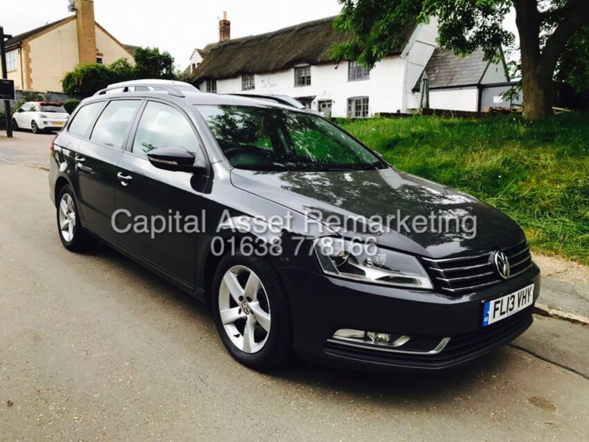 VOLKSWAGEN PASSAT TDI "BLUEMOTION" TECH ESTATE - 13 REG - NEW SHAPE - FSH - 1 OWNER AIR CON - BLACK!