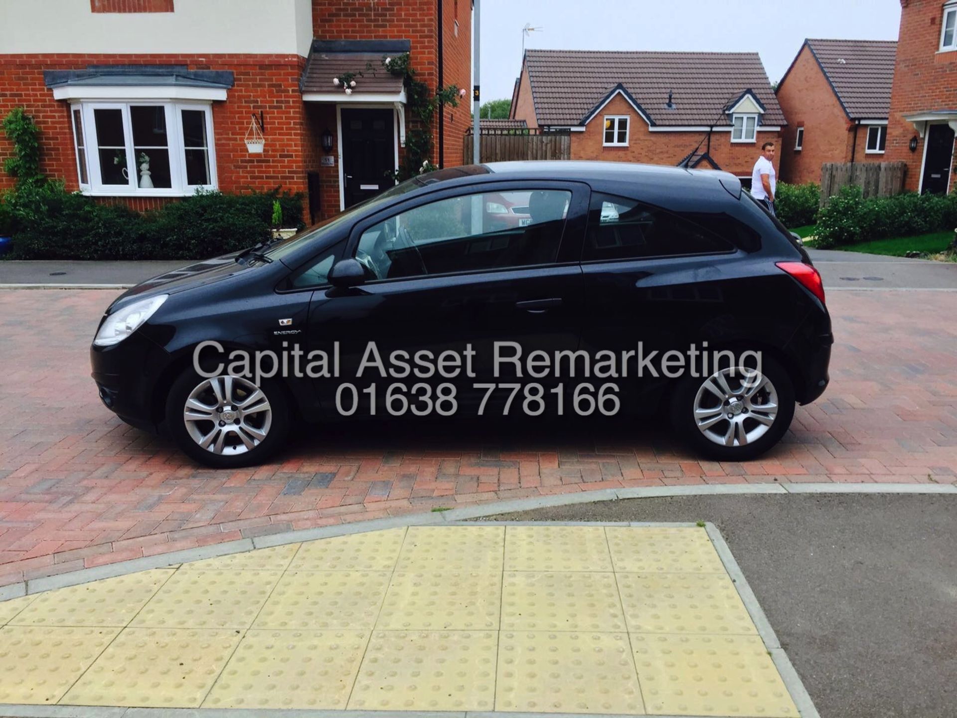 VAUXHALL CORSA 1.3CDTI ECOFLEX "ENERGY EDITION" - 60 REG - LOW MILES - BLACK - LOW MILES - AIR CON!! - Image 8 of 16