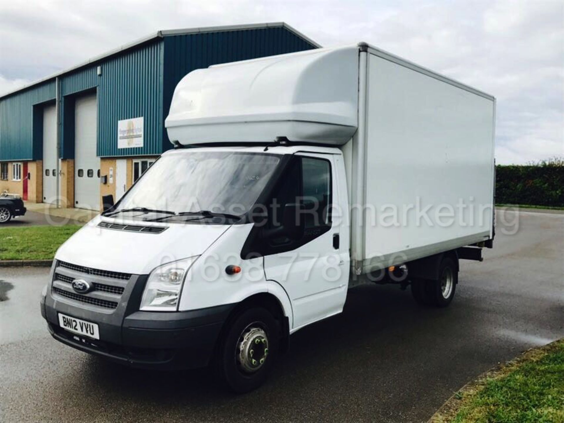 FORD TRANSIT 125 T350L RWD 'LWB - LUTON / BOX VAN' (2012) '2.2 TDCI - 125 PS - 6 SPEED' *TAIL-LIFT* - Image 3 of 20