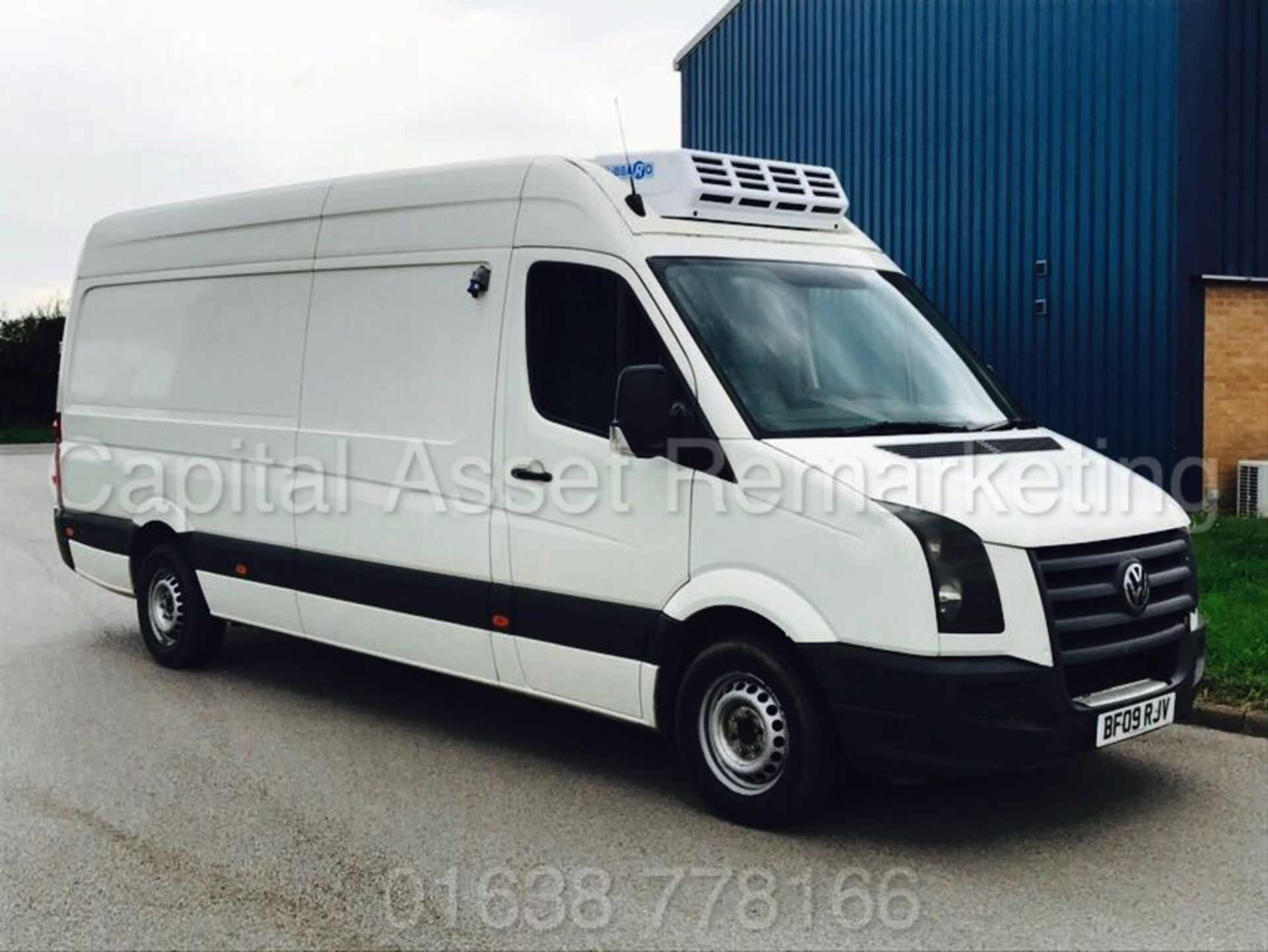 VOLKSWAGEN CRAFTER CR35 'LWB HI-ROOF' (2009) **FRIDGE / FREEZER VAN** '2.5 TDI - 109 BHP- 6 SPEED'