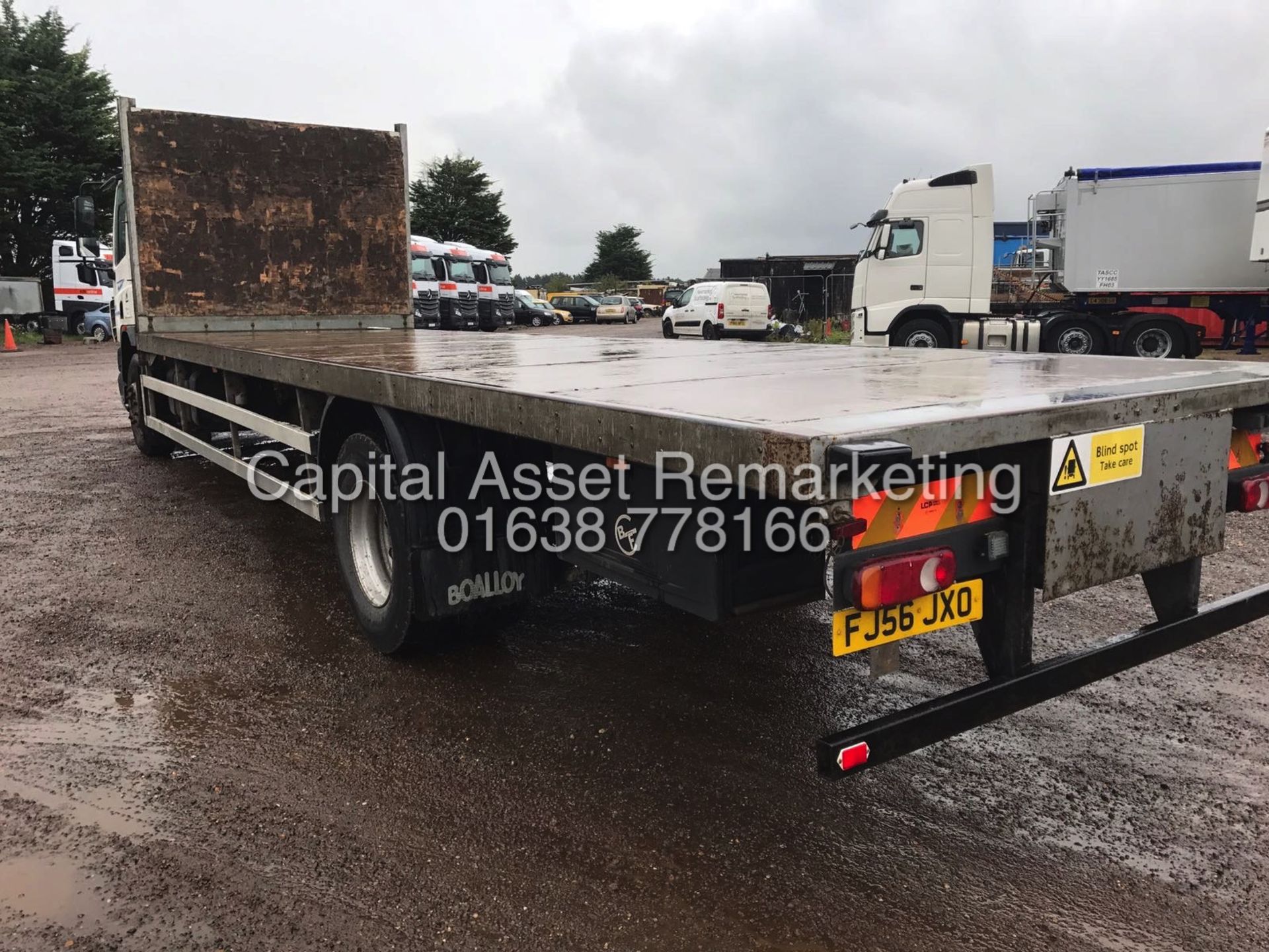 (On Sale) DAF CF65.220 -18000KG GROSS FLAT BED - 2007 REG - 1 OWNER - MANUAL GEARBOX - - Image 8 of 16