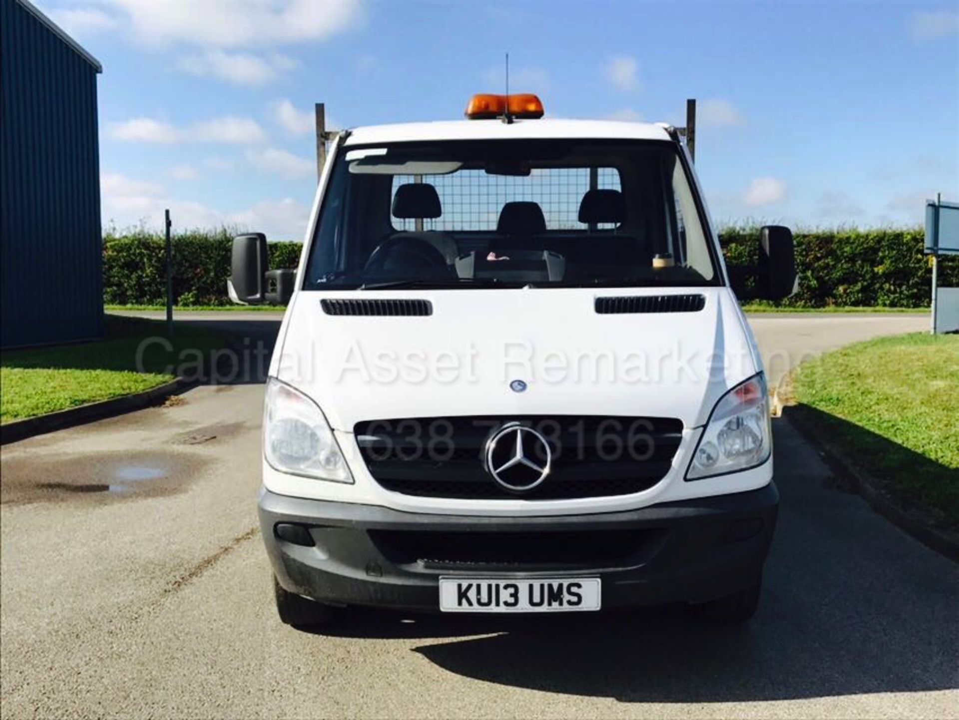 MERCEDES-BENZ SPRINTER 313 CDI 'LWB - DROPSIDE TRUCK' (2013 - 13 REG) '130 BHP - 6 SPEED' *CRUISE* - Image 2 of 16