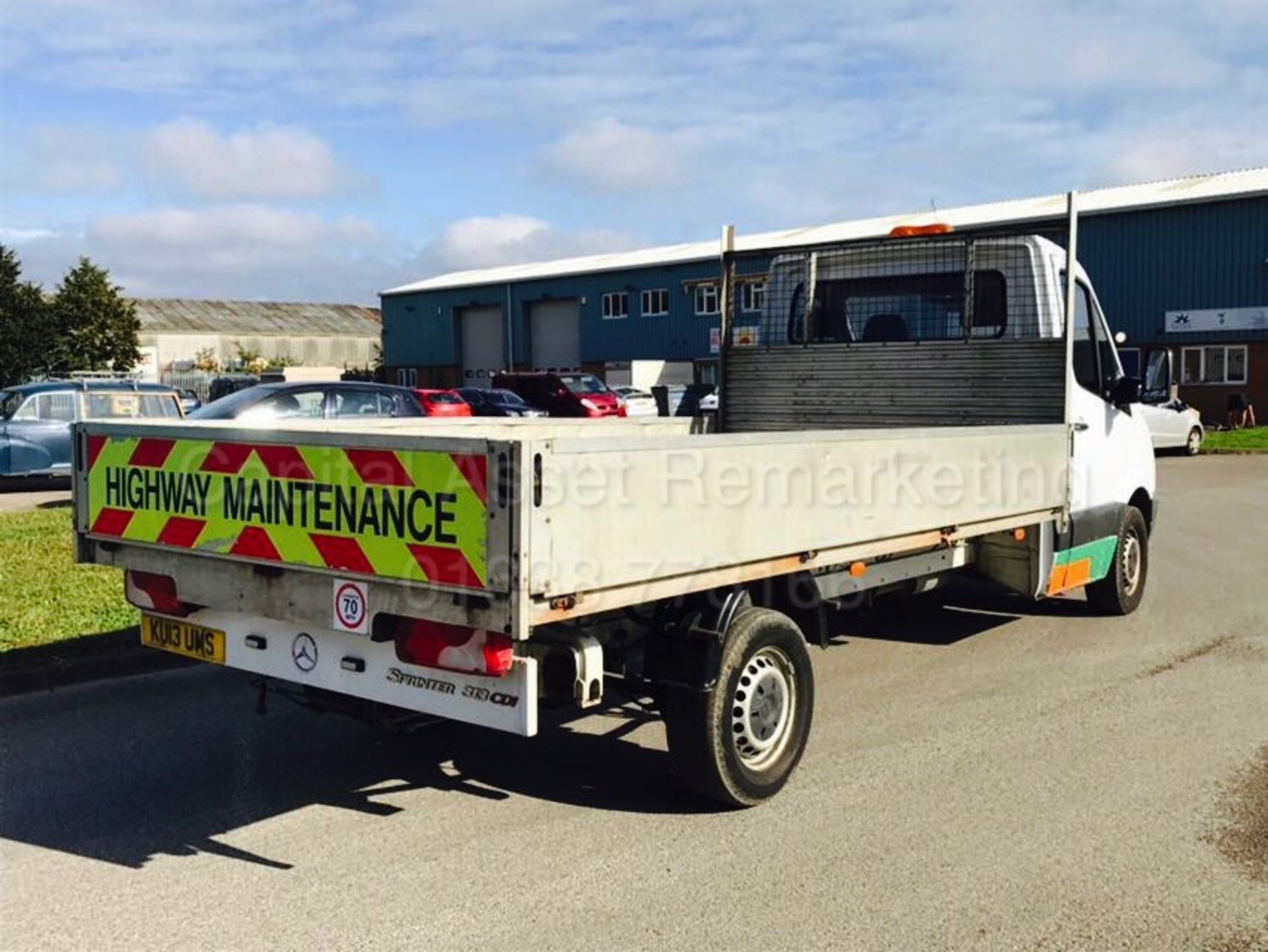 MERCEDES-BENZ SPRINTER 313 CDI 'LWB - DROPSIDE TRUCK' (2013 - 13 REG) '130 BHP - 6 SPEED' *CRUISE* - Image 7 of 16