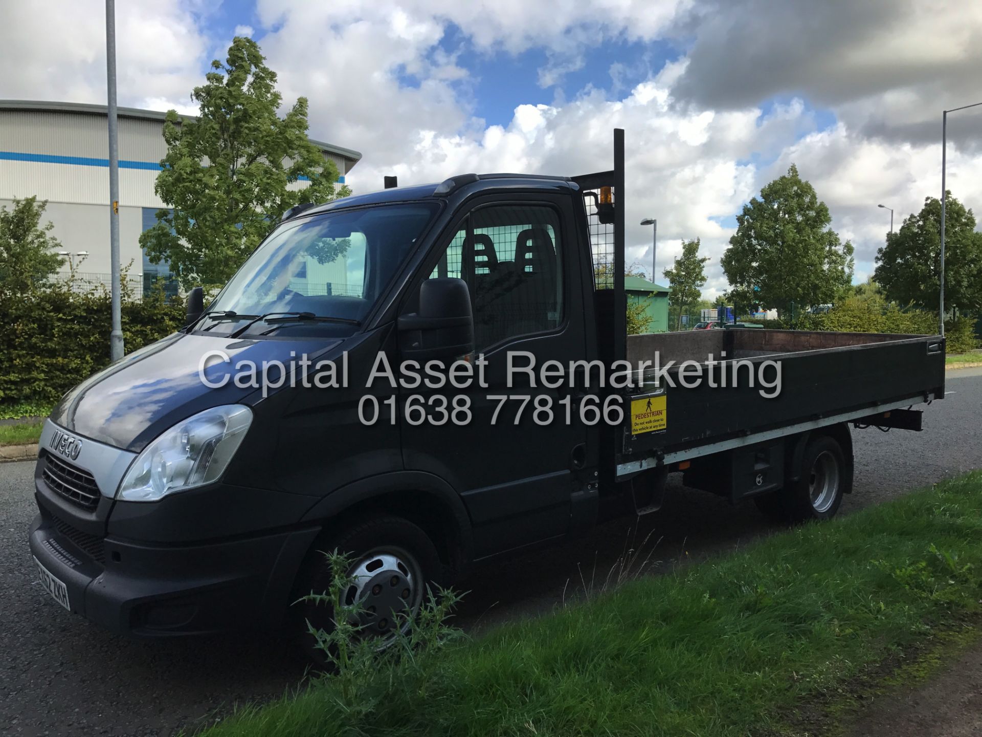 (ON SALE) IVECO DAILY 35C13"130BHP" (2013 MODEL) 14 FT LWB DROPSIDE -IDEAL SCAFFOLD TRUCK -ELEC PACK