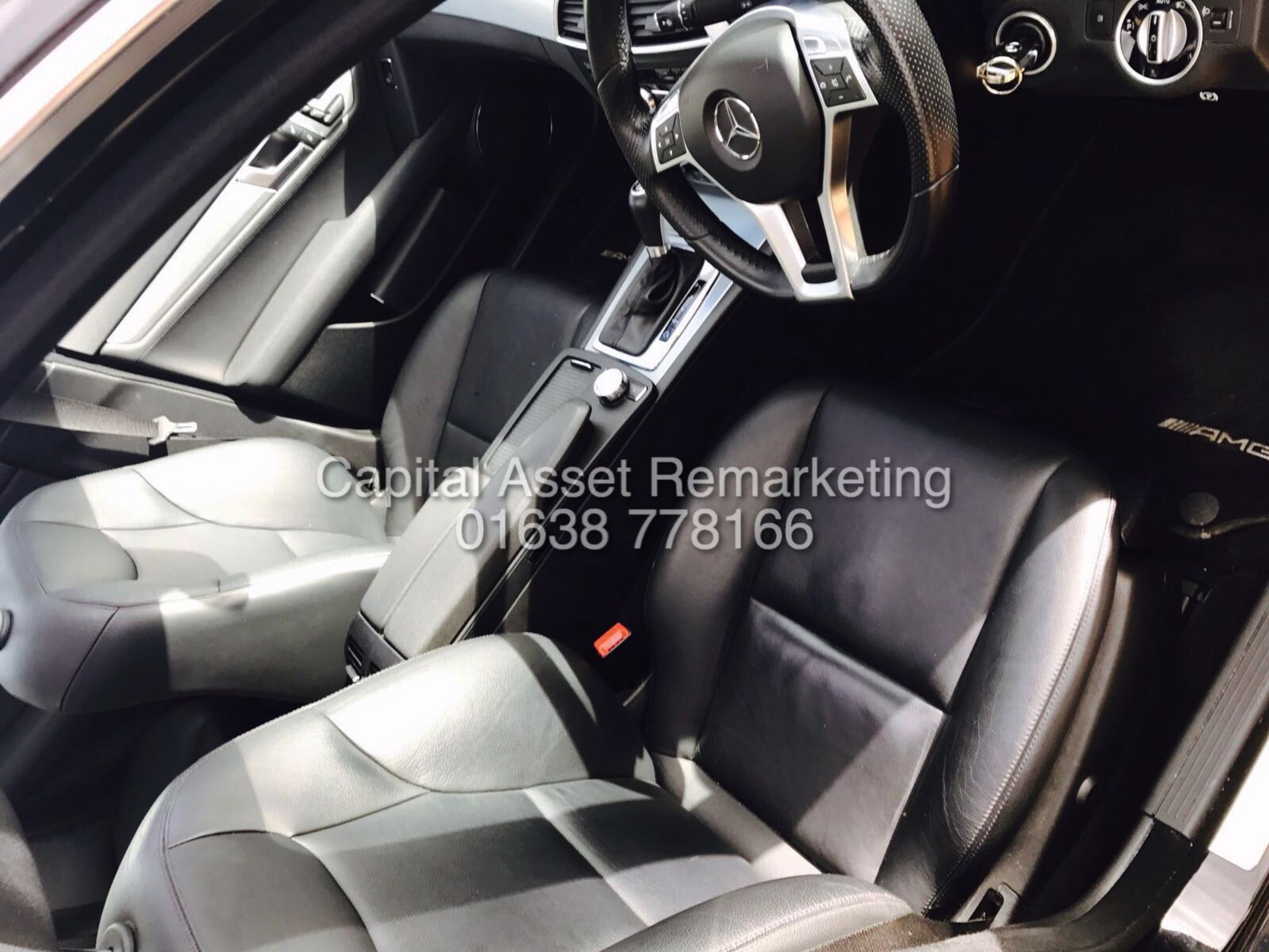 MERCEDES C220CDI "AMG SPORT" AUTO (2014 MODEL) COMMAND - LEATHER - SUNROOF - 1 OWNER FROM NEW FSH - Image 9 of 22
