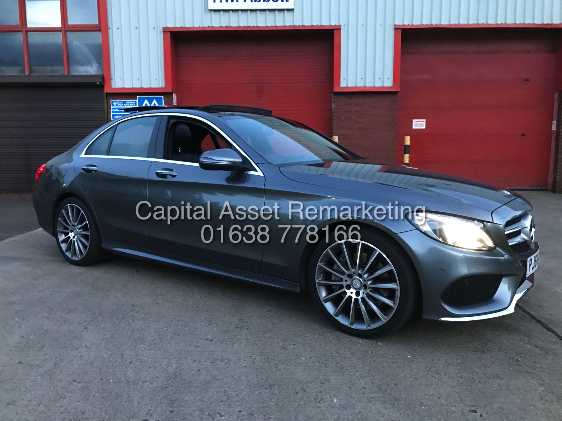 MERCEDES-BENZ C250d AUTO "AMG LINE" PREMIUM PLUS - 66 REG -UK SUPPLIED -HUGH SPEC - COST AROUND £40K