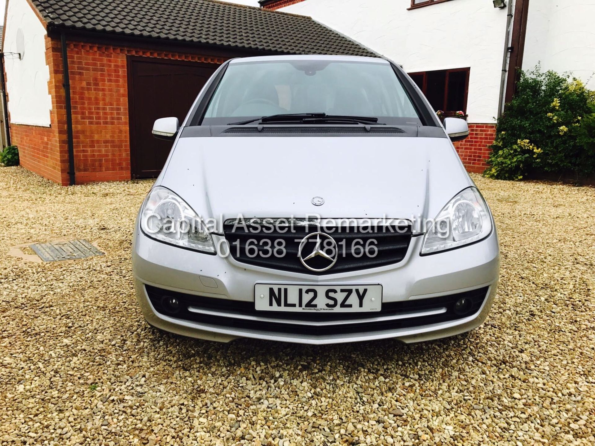 (ON SALE) MERCEDES A160 "SE CVT AUTO - 12 REG - ELEC PACK - SILVER - GENUINE MILES -AIR CON -1 OWNER - Image 2 of 15