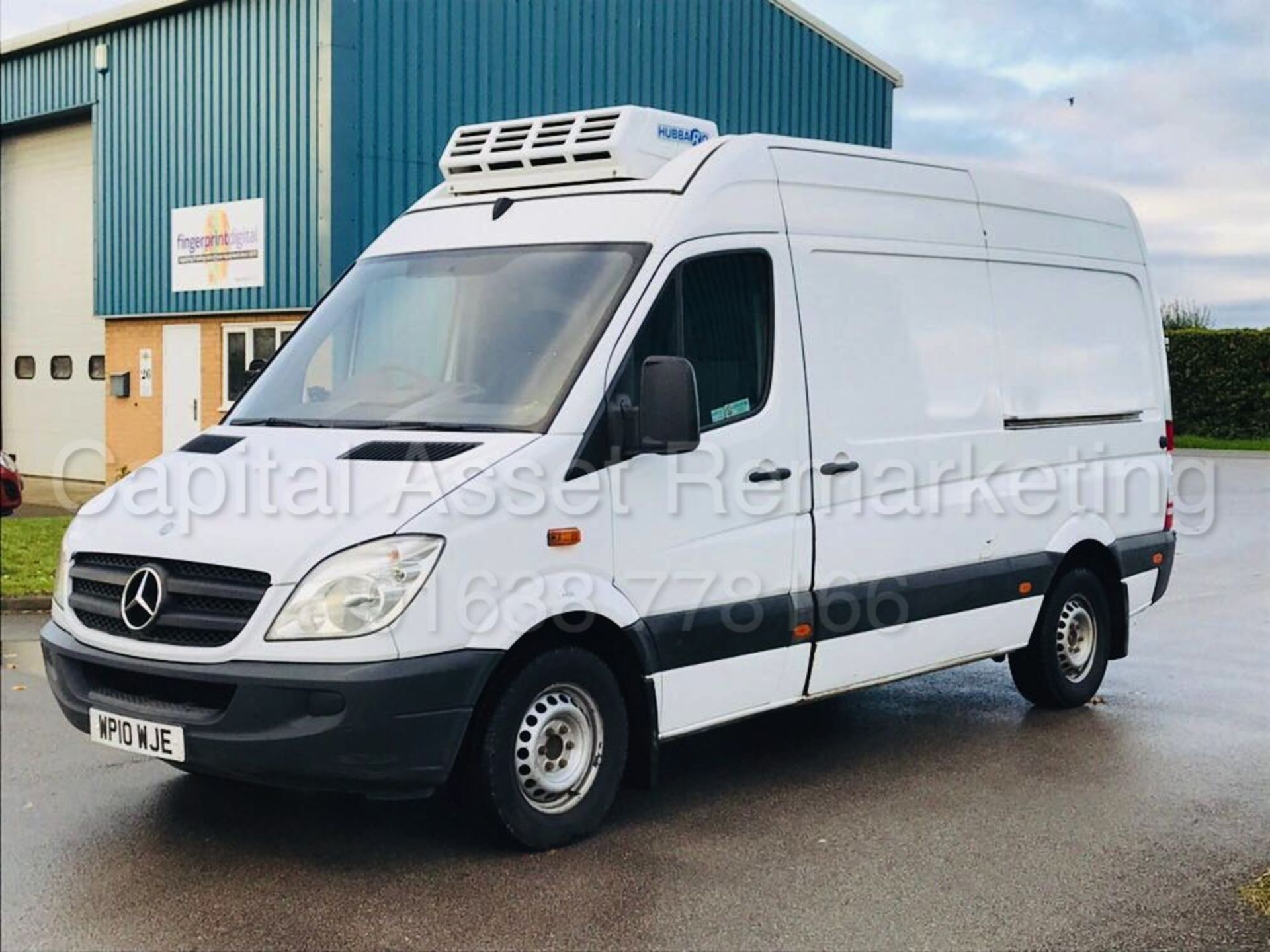 MERCEDES-BENZ SPRINTER CDI 'MWB HI-ROOF' (2010) **FRIDGE / FREEZER VAN** (1 COMPANY OWNER) *AIR CON*