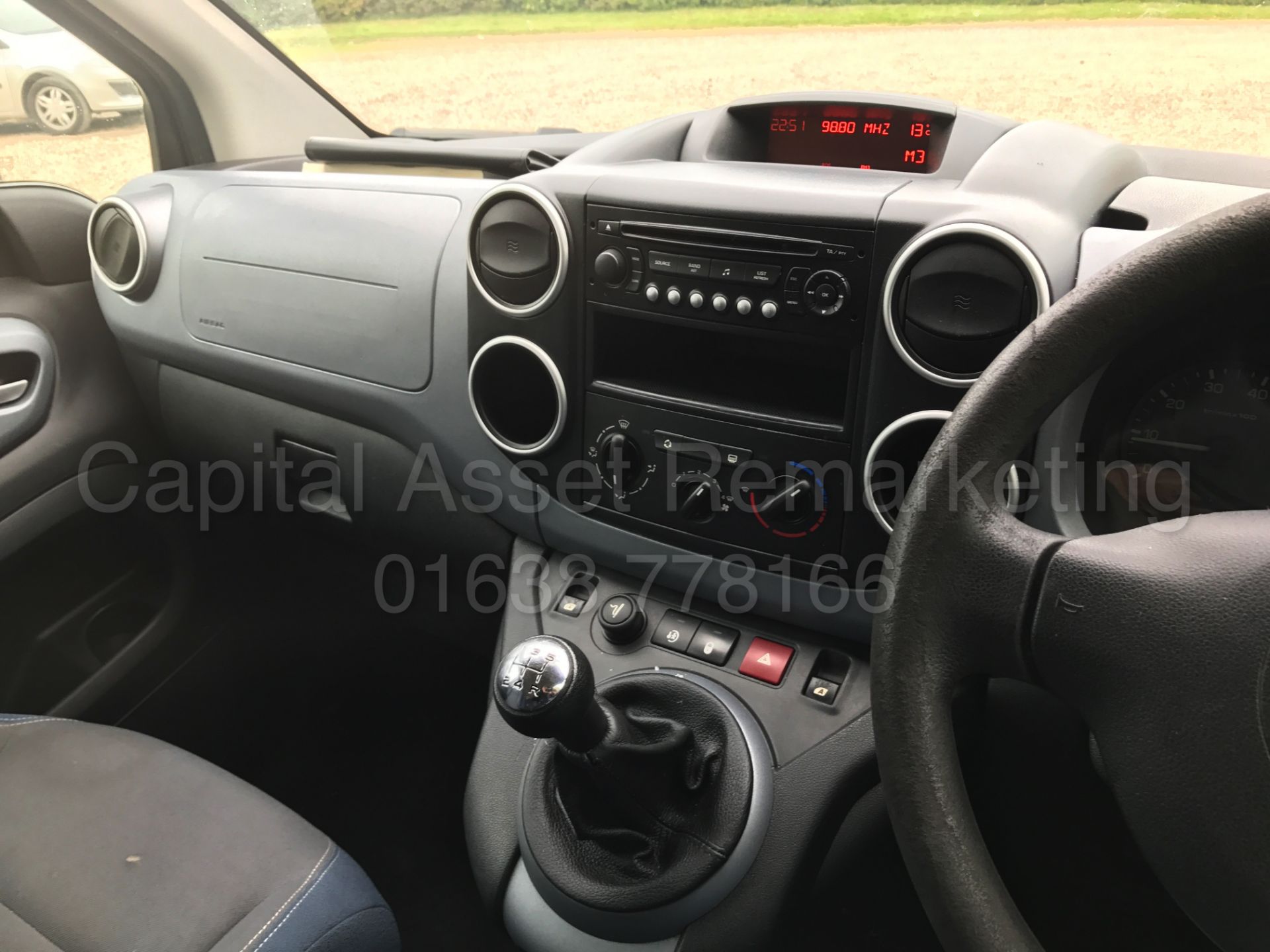 CITROEN BERLINGO 'MULTI-SPACE - VTR' (2012) *5 SEATER MPV* '1.6 HDI - 90 BHP - 5 SPEED' (NO VAT) - Image 22 of 26