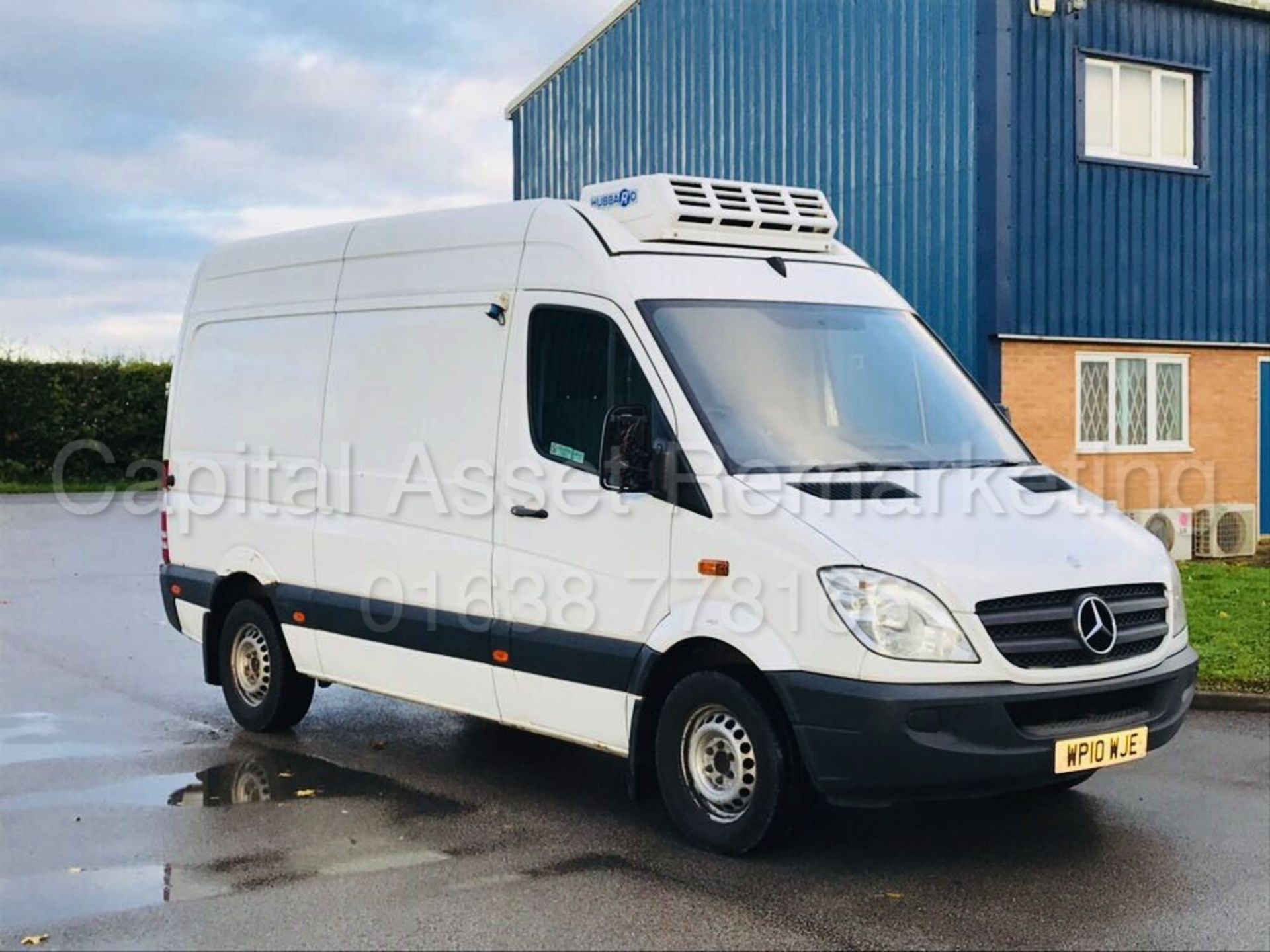 MERCEDES-BENZ SPRINTER CDI 'MWB HI-ROOF' (2010) **FRIDGE / FREEZER VAN** (1 COMPANY OWNER) *AIR CON*