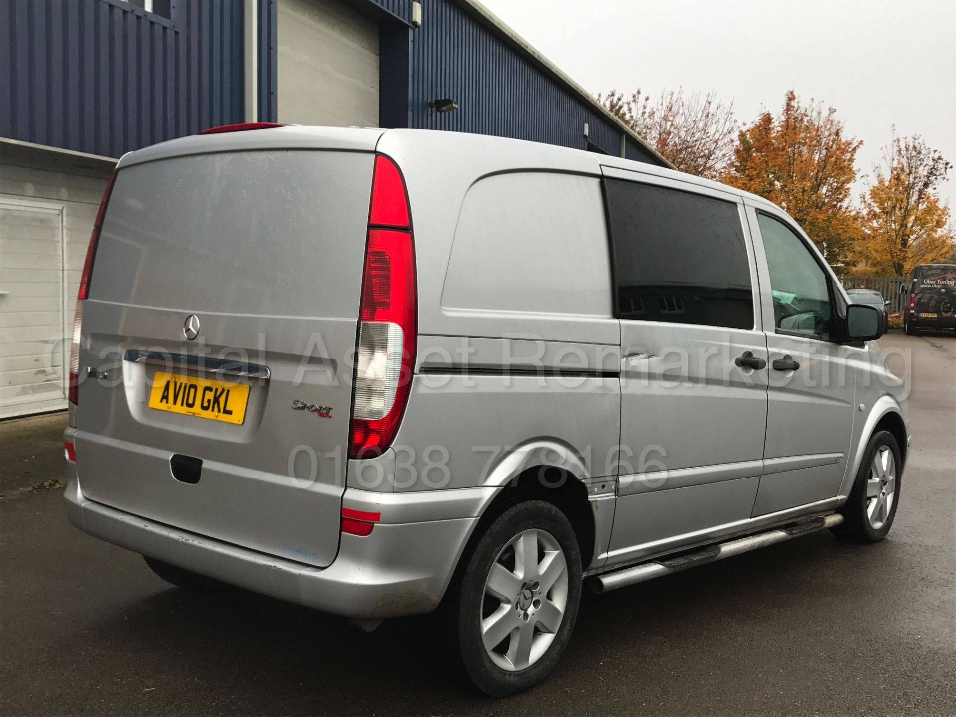 MERCEDES VITO *SPORT* '5 SEATER DUELINER' (2010 - 10 REG) '2.1 CDI - 150 BHP - 6 SPEED' **AIR CON** - Image 6 of 35
