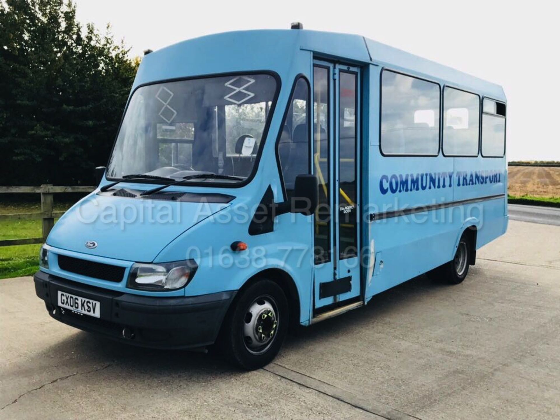 FORD TRANSIT T350 'LWB - 16 SEATER MINI-BUS / COACH' (2006 - 06 REG) '2.4 TDCI - 115 PS - 5 SPEED'