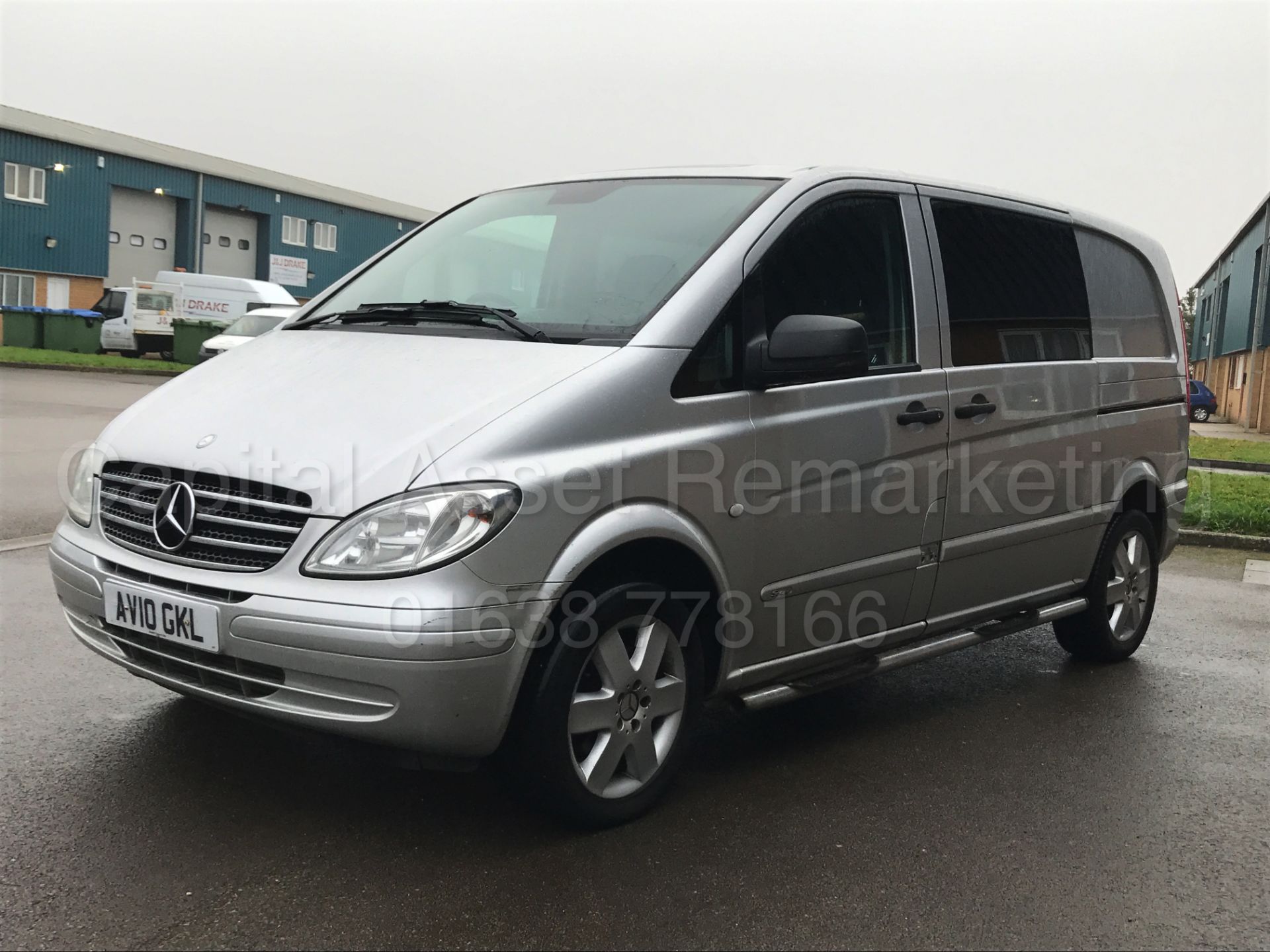 MERCEDES VITO *SPORT* '5 SEATER DUELINER' (2010 - 10 REG) '2.1 CDI - 150 BHP - 6 SPEED' **AIR CON**