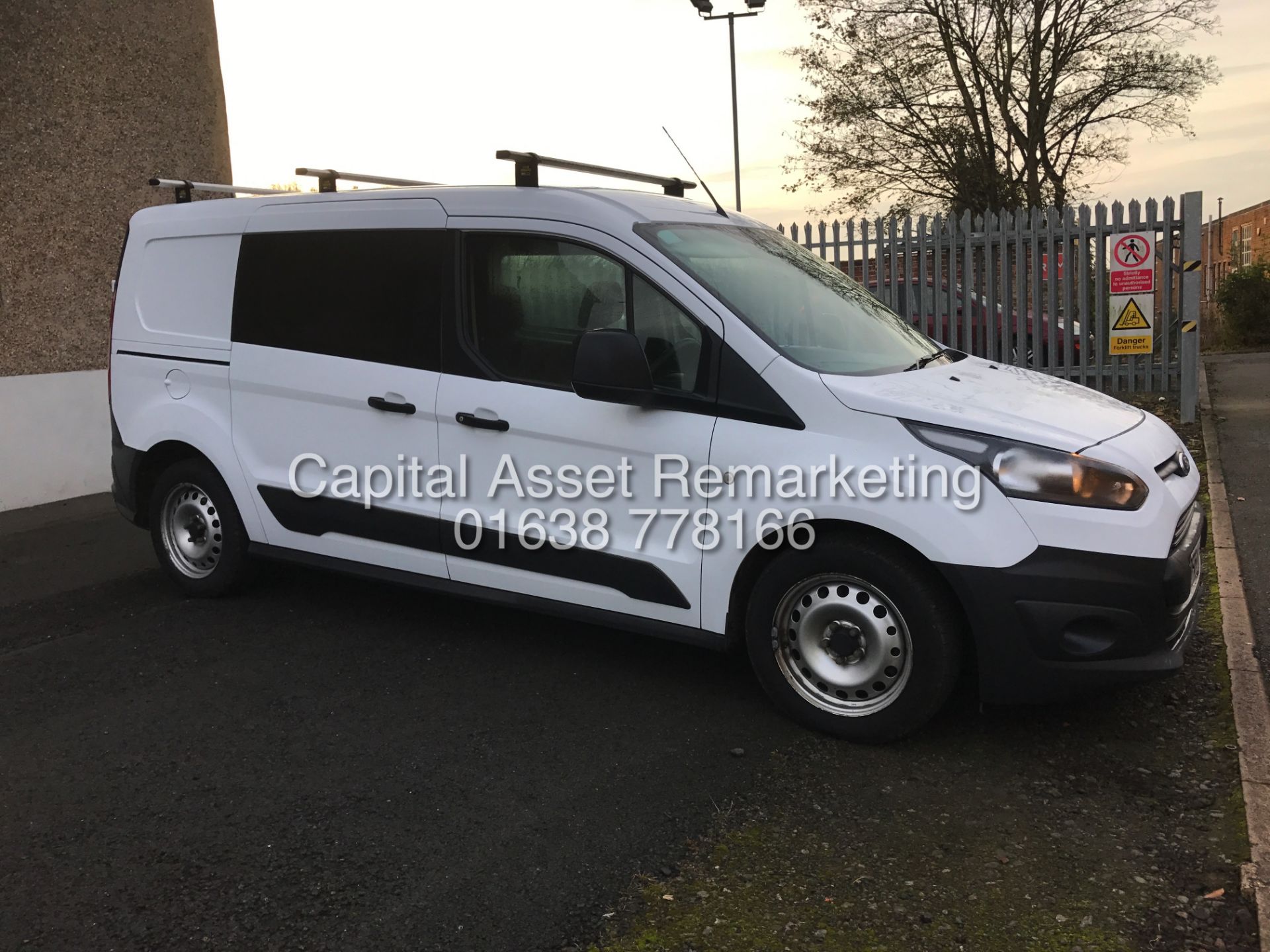 FORD TRANSIT CONNECT 1.6TDCI T230 (2015 MODEL) DUELINER / CREW VAN / COMBI VAN - 1 OWNER FSH *RARE*