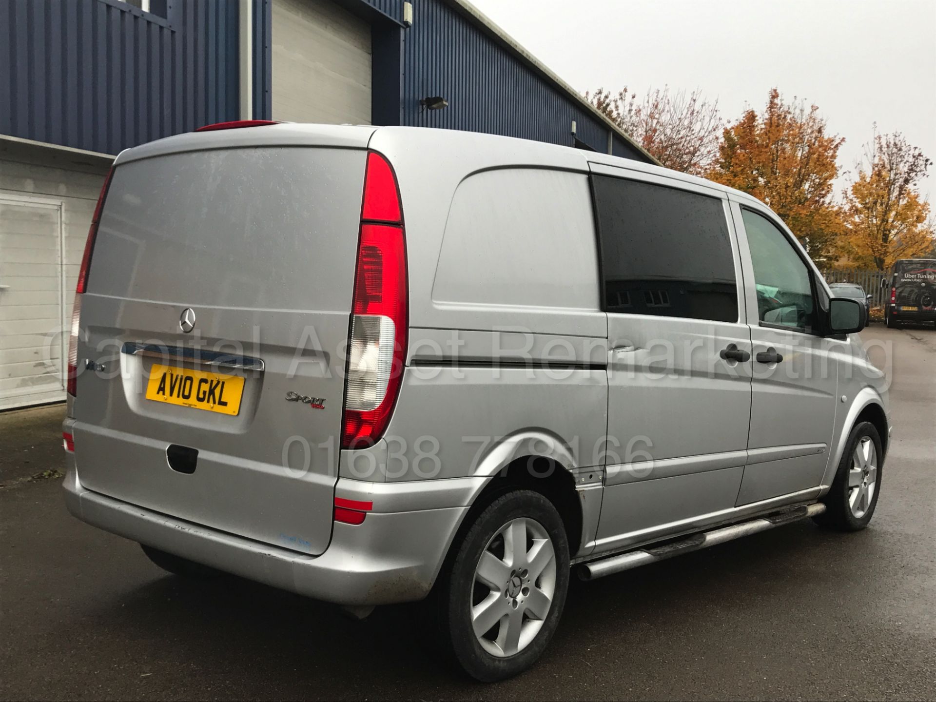 MERCEDES VITO *SPORT* '5 SEATER DUELINER' (2010 - 10 REG) '2.1 CDI - 150 BHP - 6 SPEED' **AIR CON** - Image 9 of 35