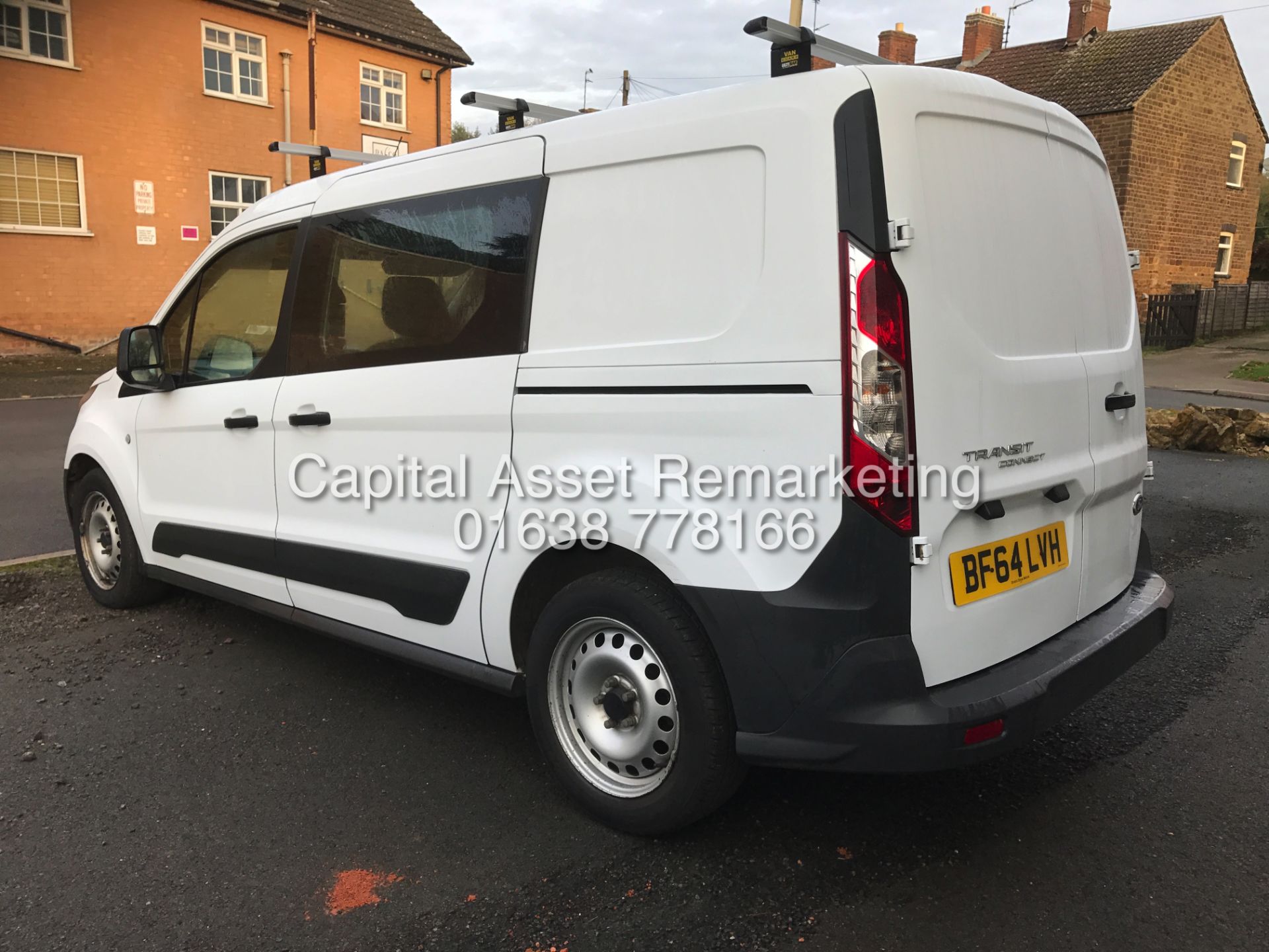 FORD TRANSIT CONNECT 1.6TDCI T230 (2015 MODEL) DUELINER / CREW VAN / COMBI VAN - 1 OWNER FSH *RARE* - Image 7 of 22