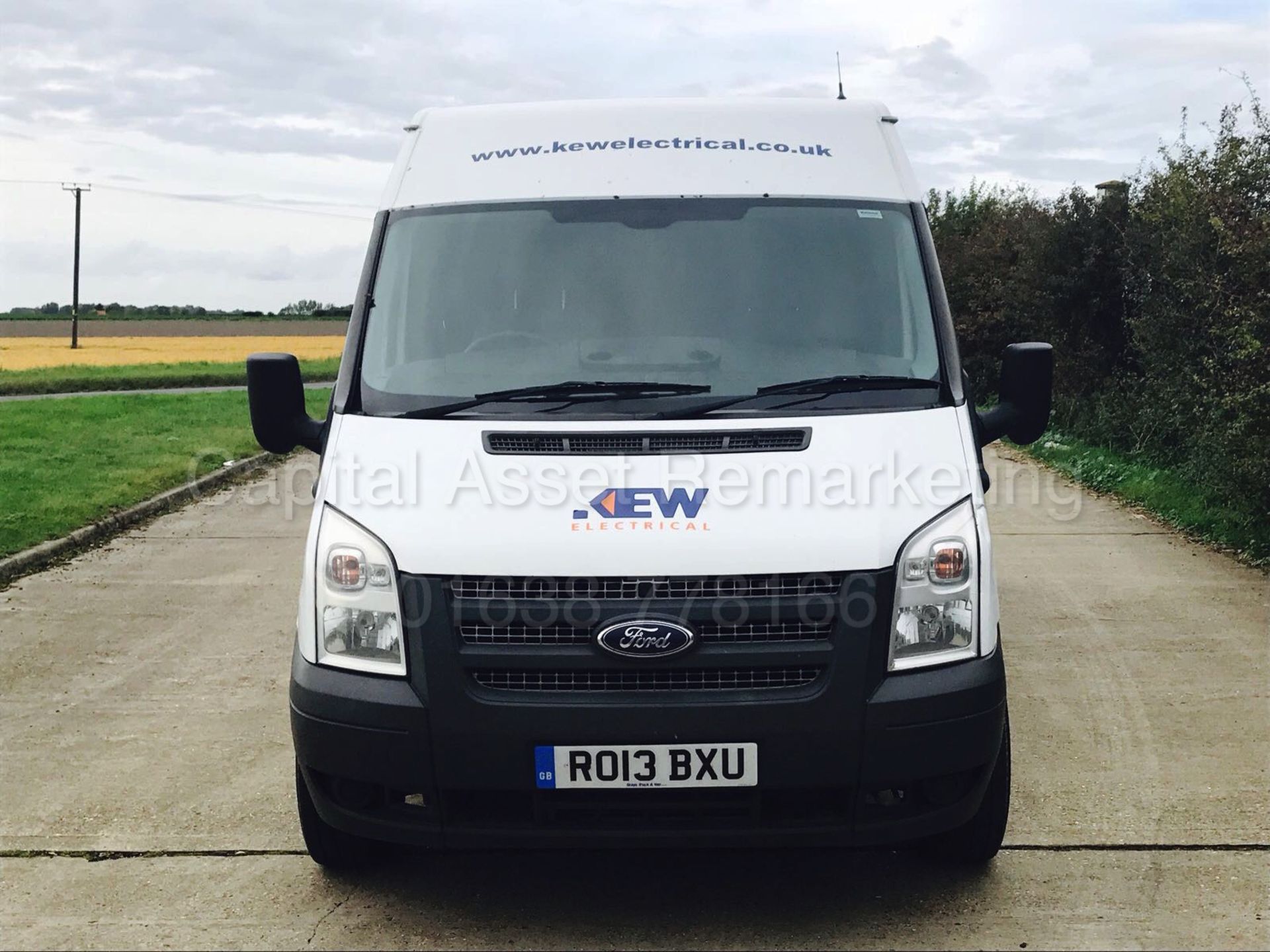 (ON SALE) FORD TRANSIT 125 T350 'LWB HI-ROOF' (2013) '2.2 TDCI - 125 PS - 6 SPEED' (NO VAT-SAVE 20%) - Image 2 of 21