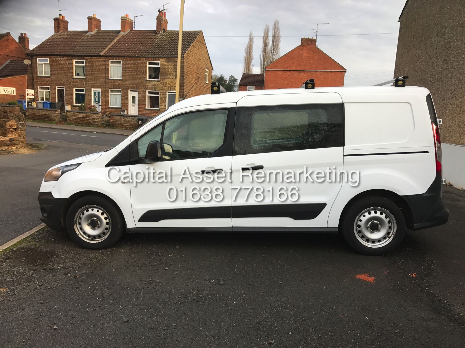 FORD TRANSIT CONNECT 1.6TDCI T230 (2015 MODEL) DUELINER / CREW VAN / COMBI VAN - 1 OWNER FSH *RARE* - Image 6 of 22