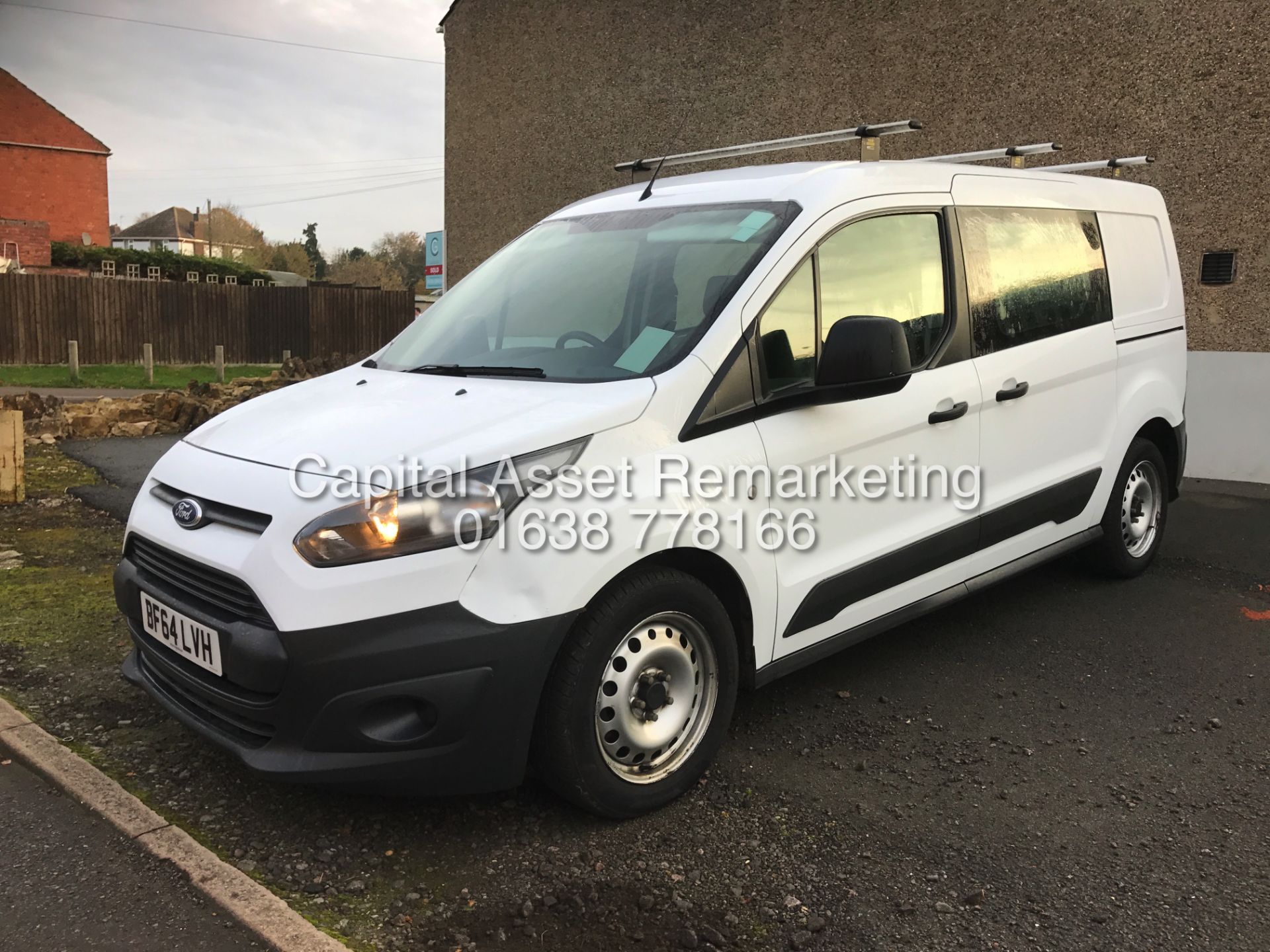 FORD TRANSIT CONNECT 1.6TDCI T230 (2015 MODEL) DUELINER / CREW VAN / COMBI VAN - 1 OWNER FSH *RARE* - Image 4 of 22