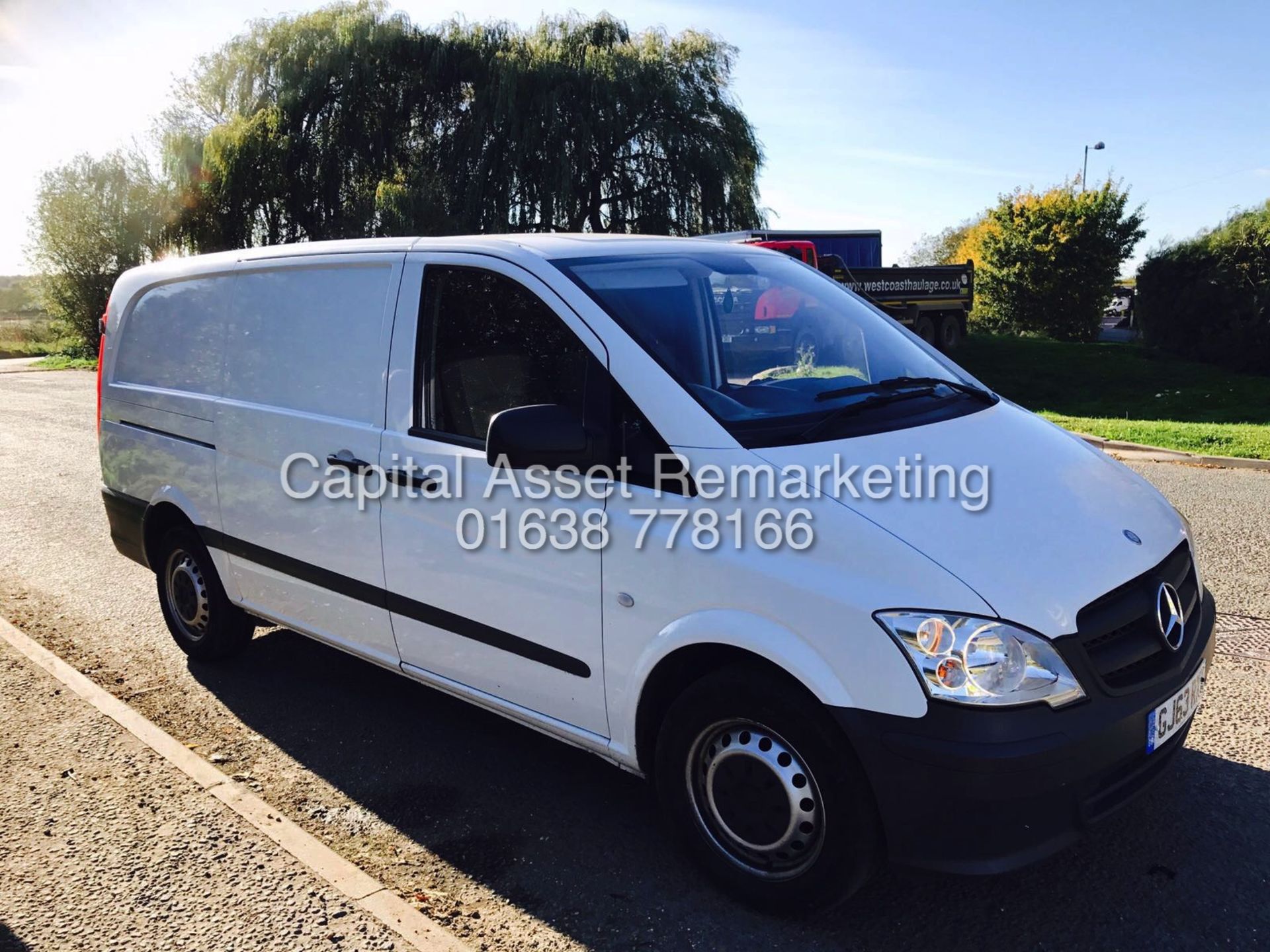 MERCEDES VITO 113CDI LWB "130BHP - 6 SPEED" 2014 MODEL - NEW SHAPE - AIR CON - LOW MILEAGE - Image 3 of 13