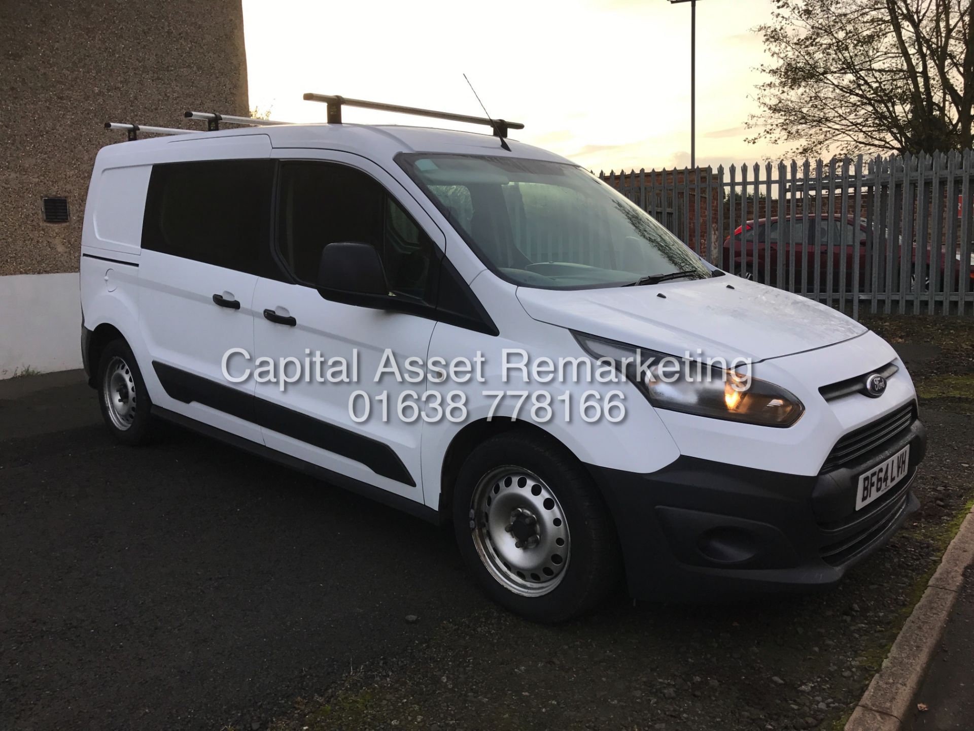 FORD TRANSIT CONNECT 1.6TDCI T230 (2015 MODEL) DUELINER / CREW VAN / COMBI VAN - 1 OWNER FSH *RARE* - Image 2 of 22